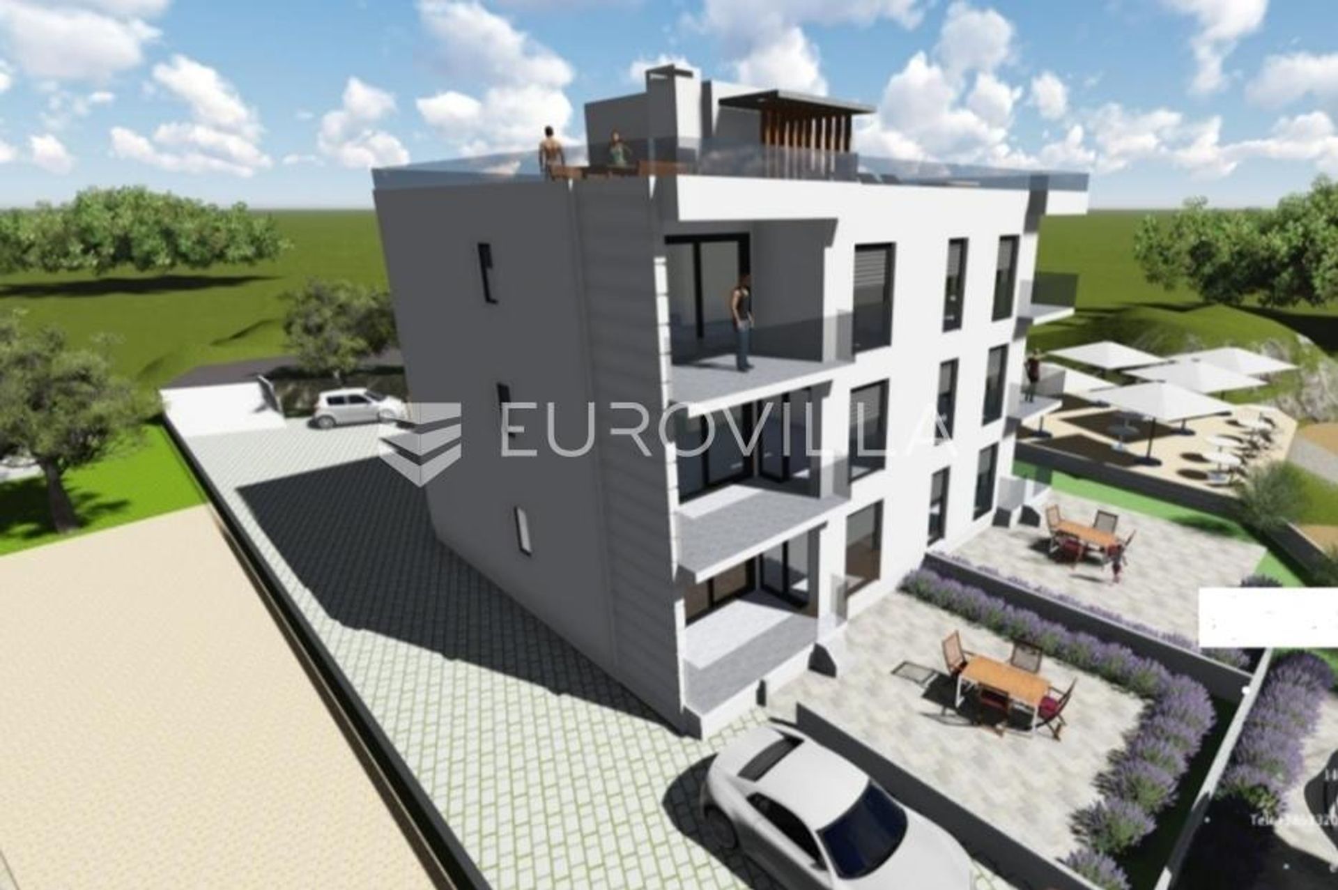 Condominium dans Sveti Petar na Moru, Zadarska županija 12635774