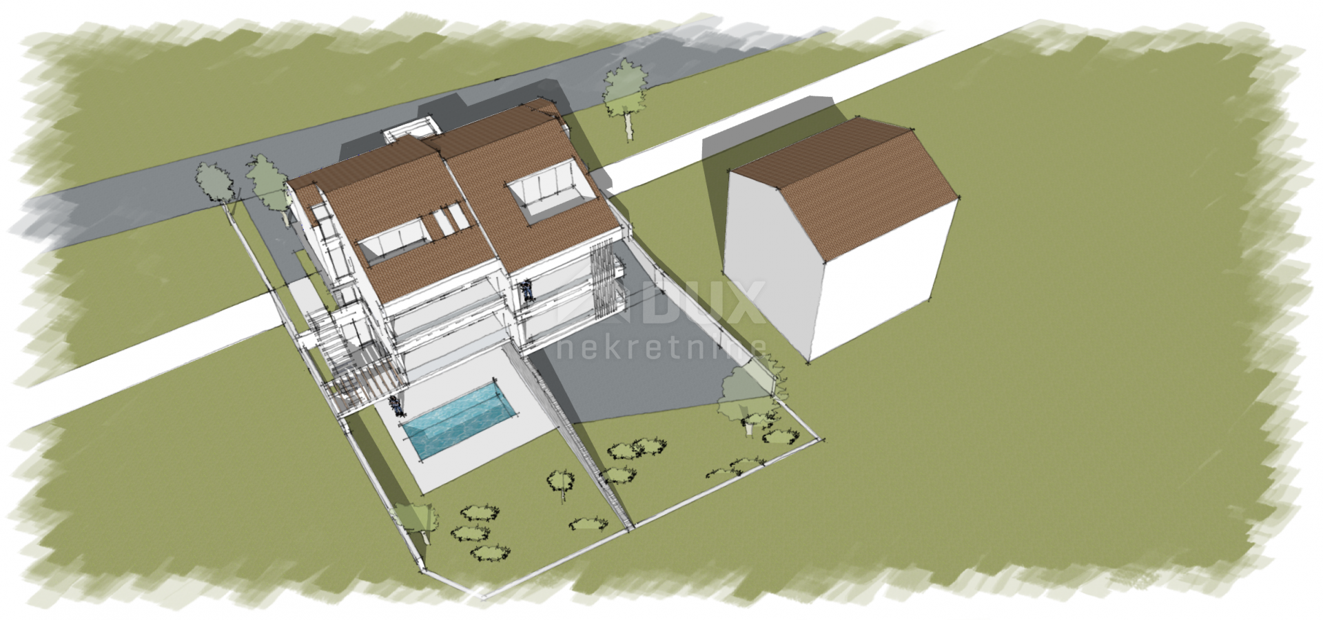 Condominium dans Klanfari, Primorsko-Goranska Zupanija 12643223