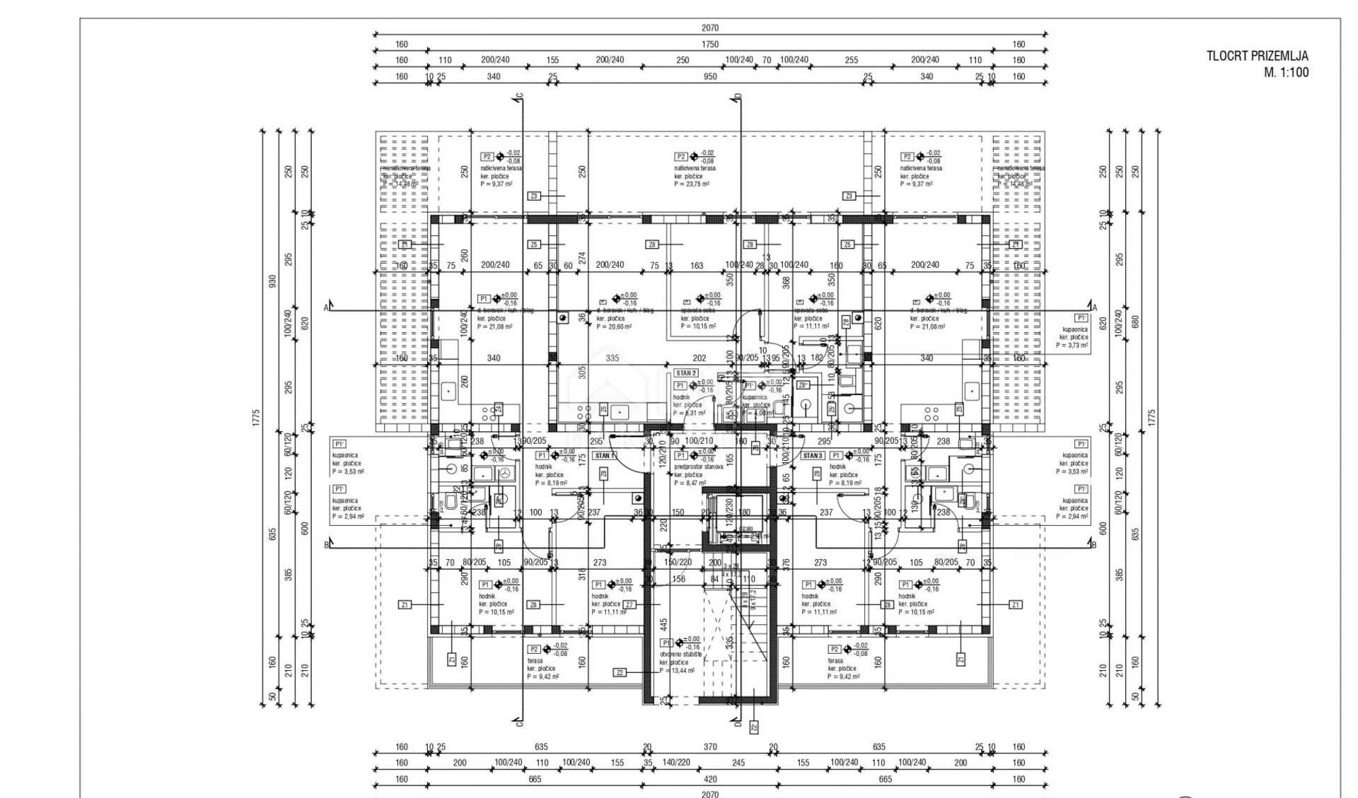 Condominium in Nin, Zadar County 12645240