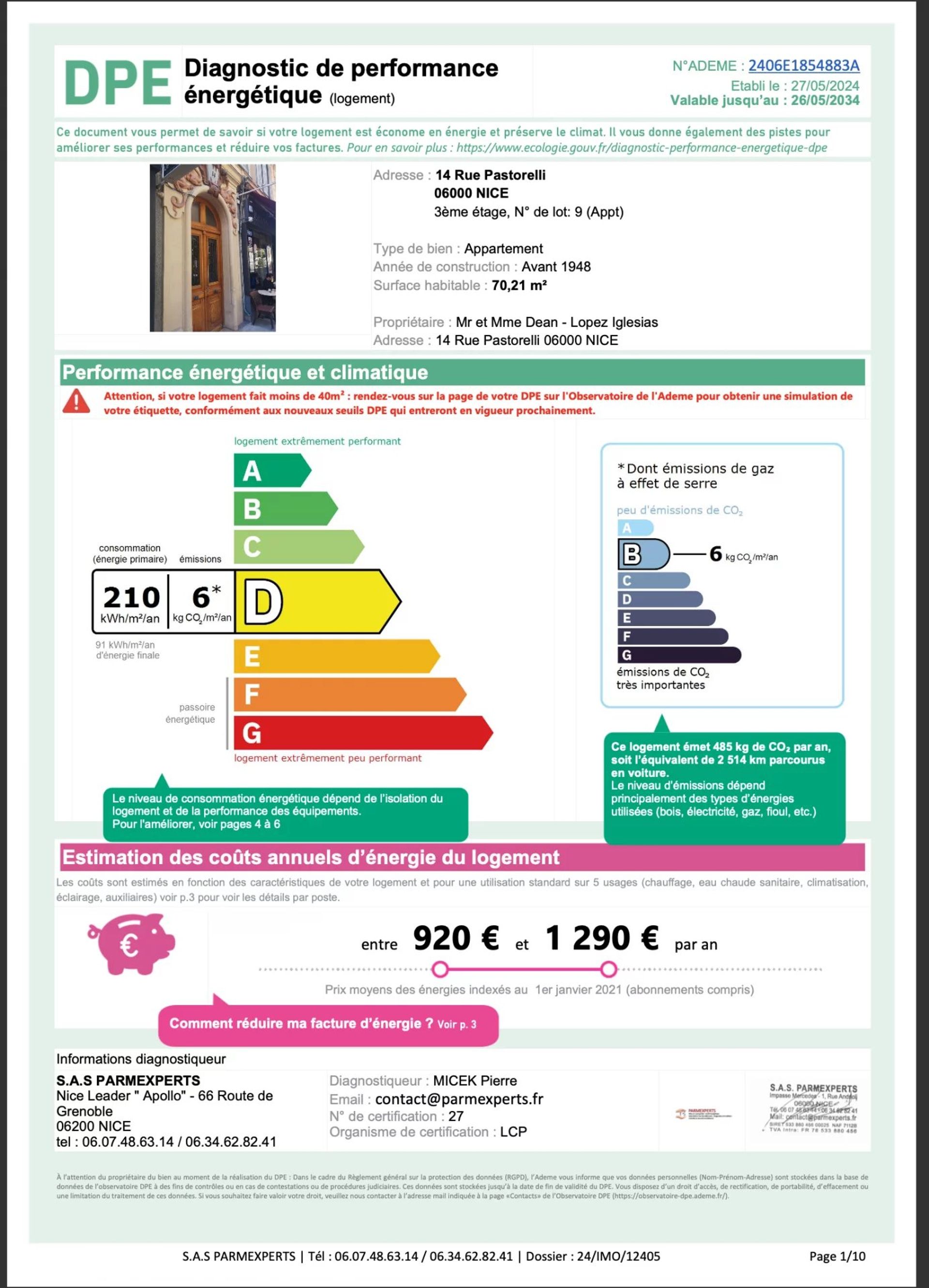 Kondominium w Nice, Alpes-Maritimes 12647239