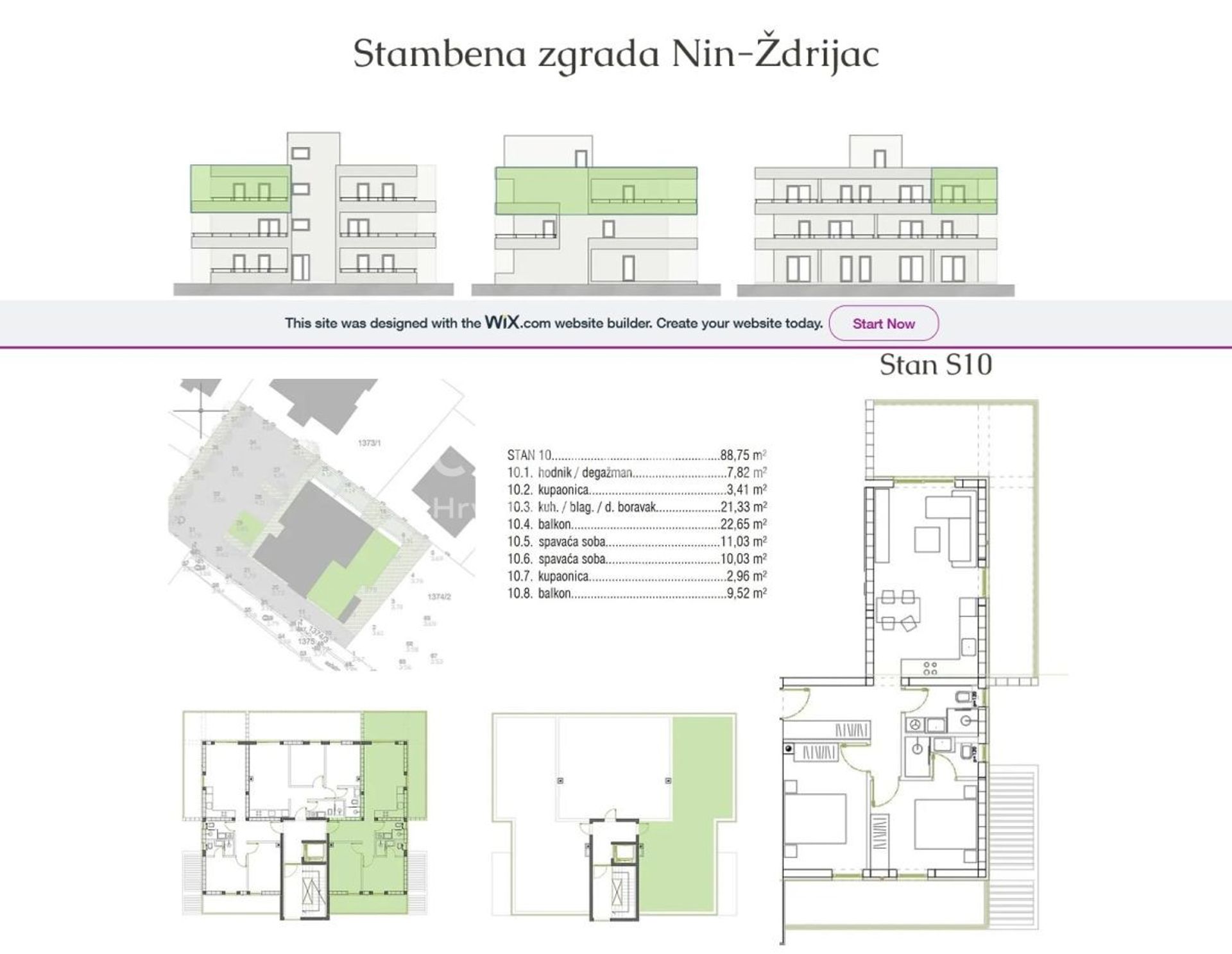 Condominium in Nin, Zadar County 12650664