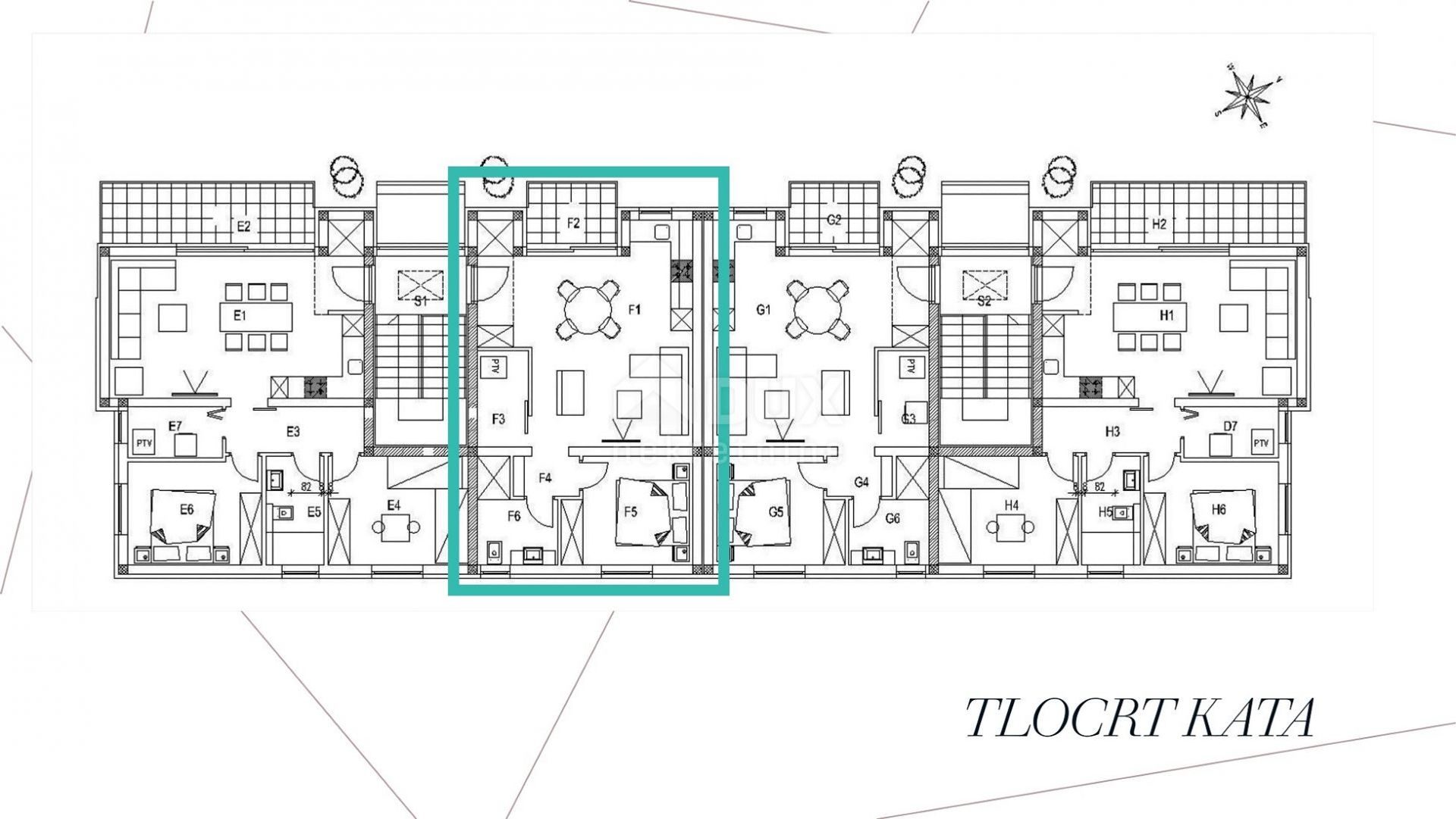 Condominium dans Žminj, Istria County 12651184