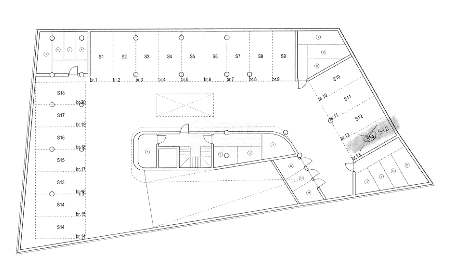 Condominium in Zadar, Zadar County 12651507