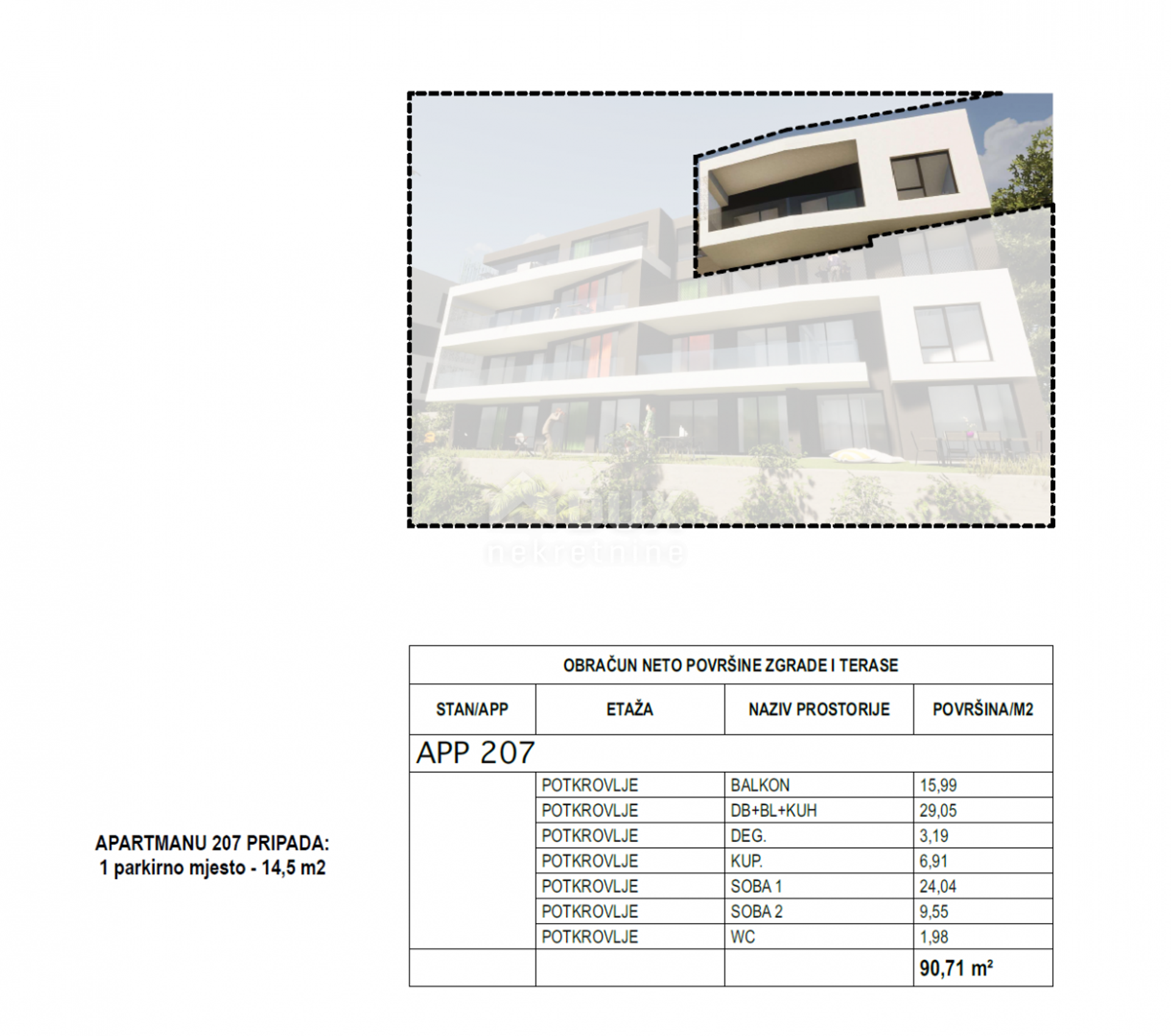 Condominium dans Opatija, Primorje-Gorski Kotar County 12662154