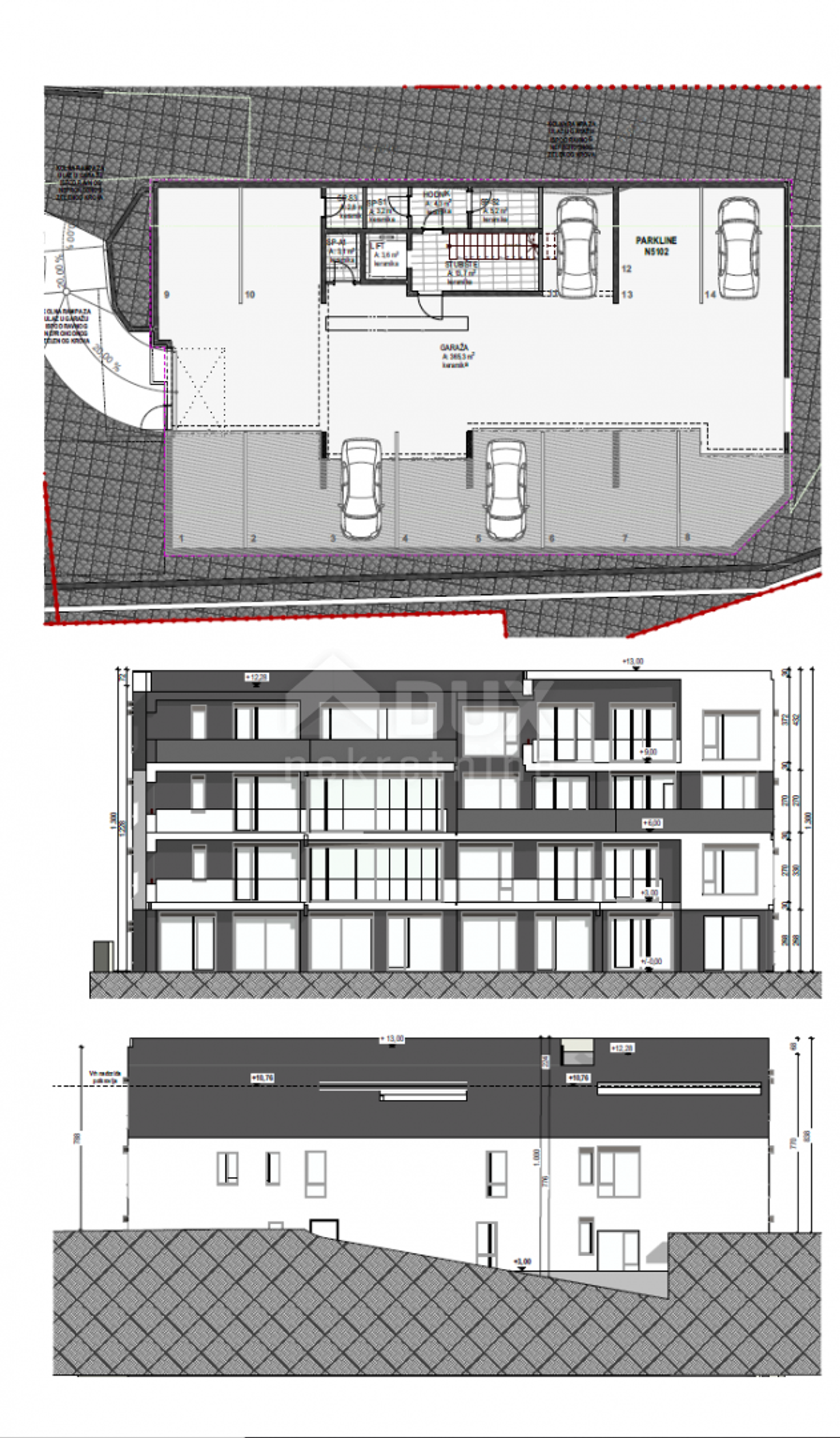 Condominium dans Opatija, Primorje-Gorski Kotar County 12662154