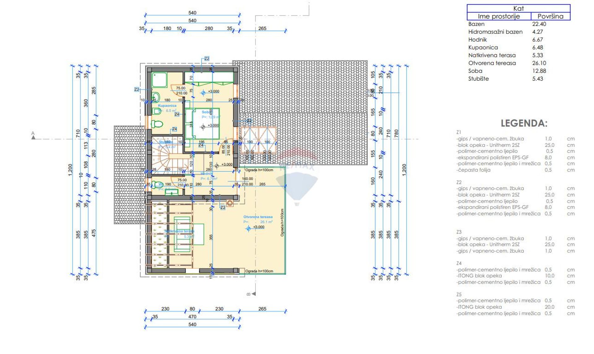 casa en Brzac, Primorsko-goranska županija 12668432