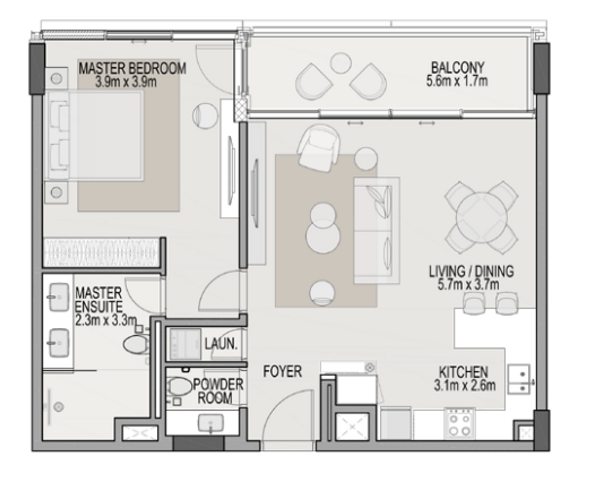 Condominium in Dubai, Dubai 12669323