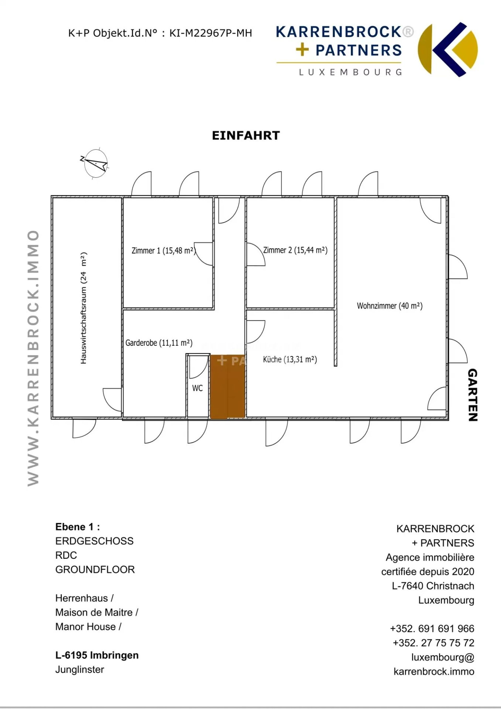 Dom w Imbringen, Junglinster 12670142