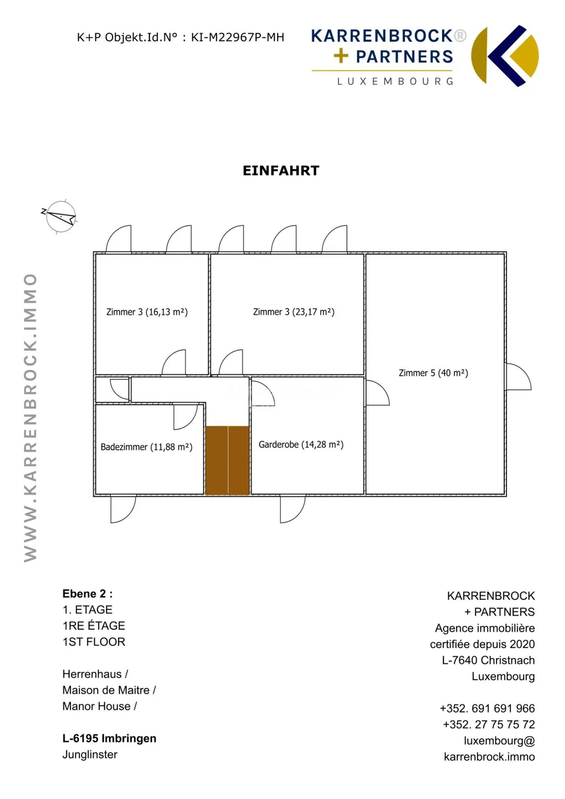 rumah dalam Imbringen, Junglinster 12670142