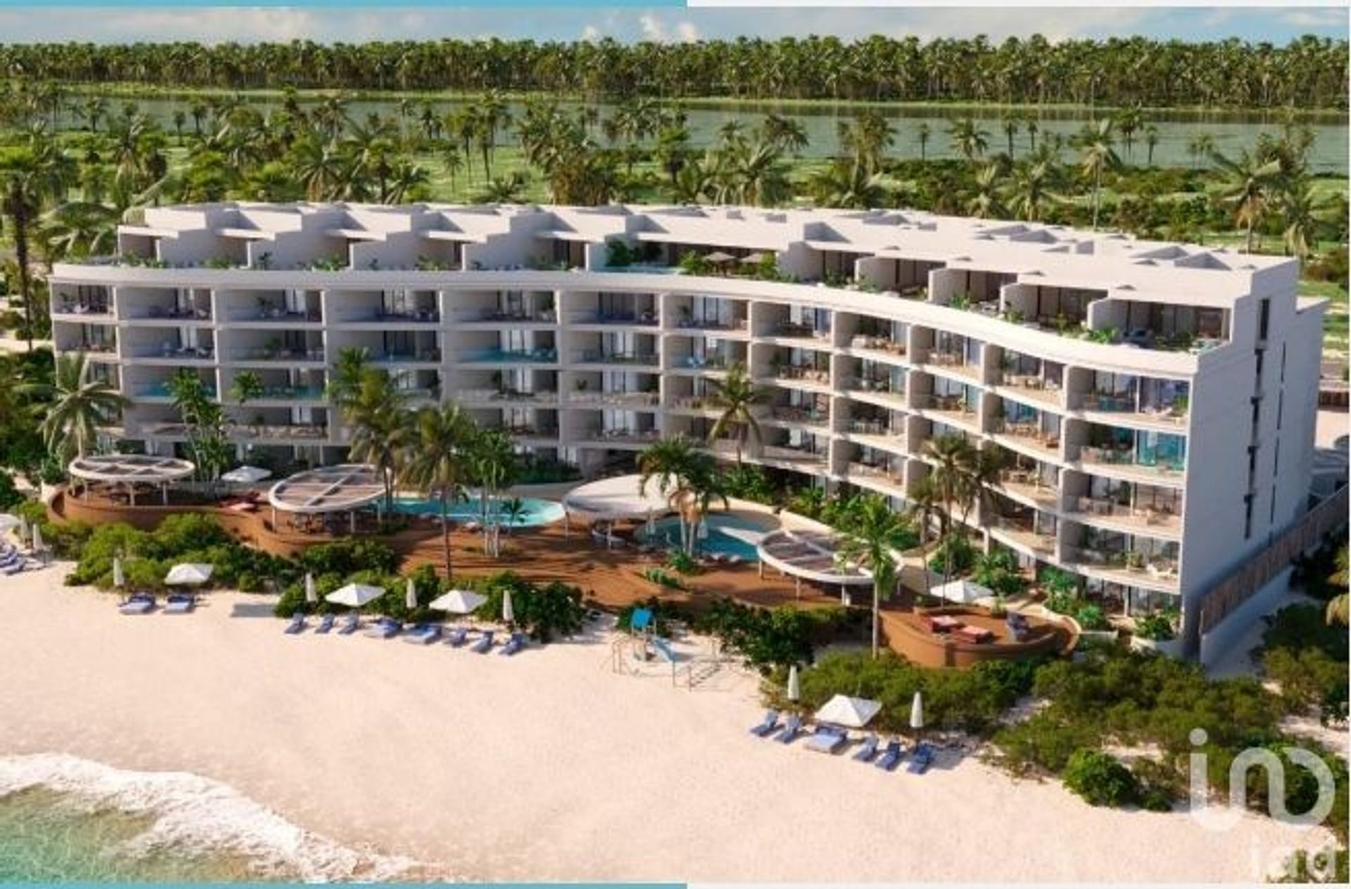 Condominium in Xtampú, Yucatán 12675769