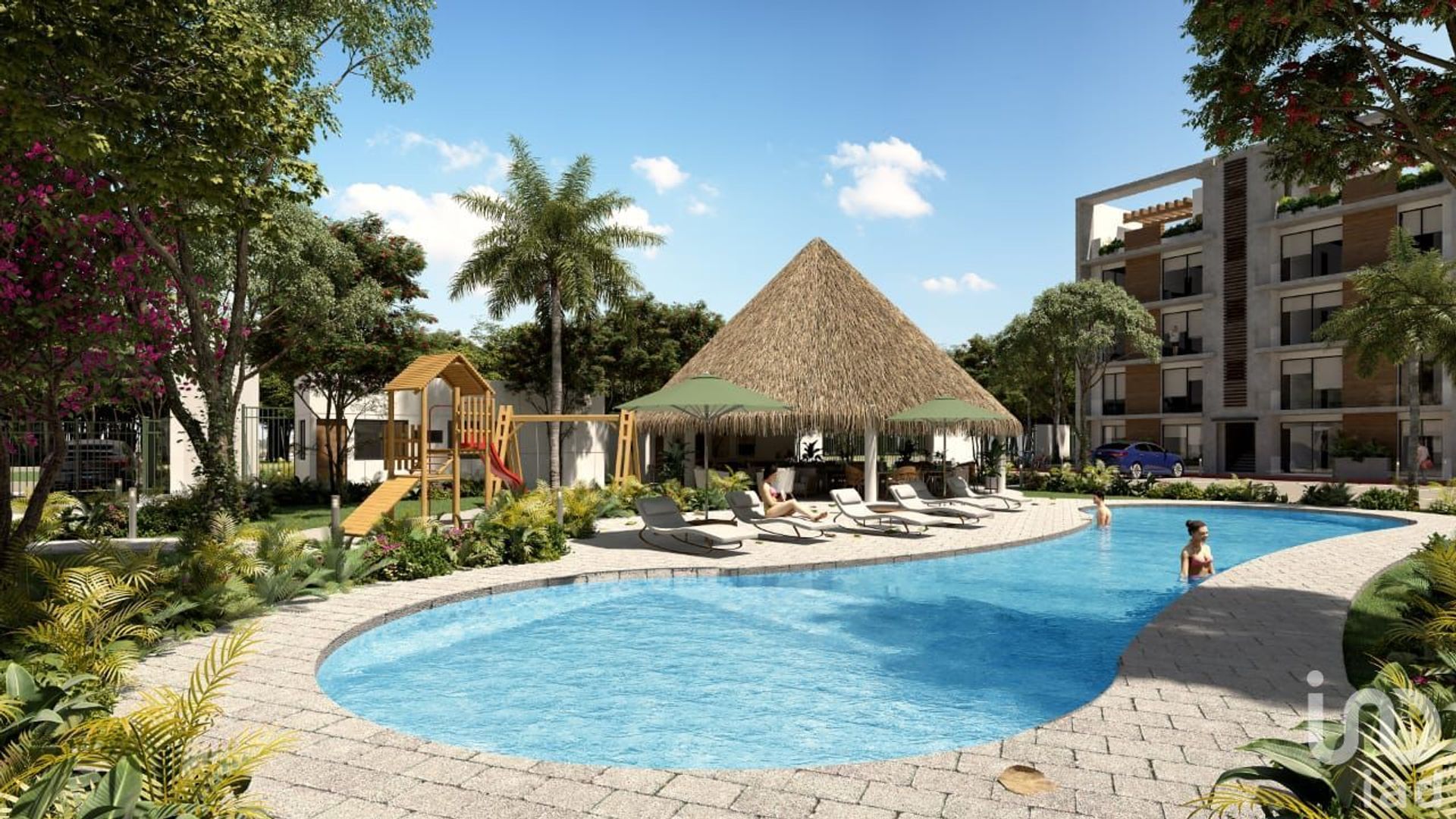 Osakehuoneisto sisään Puerto Morelos, Quintana Roo 12676334