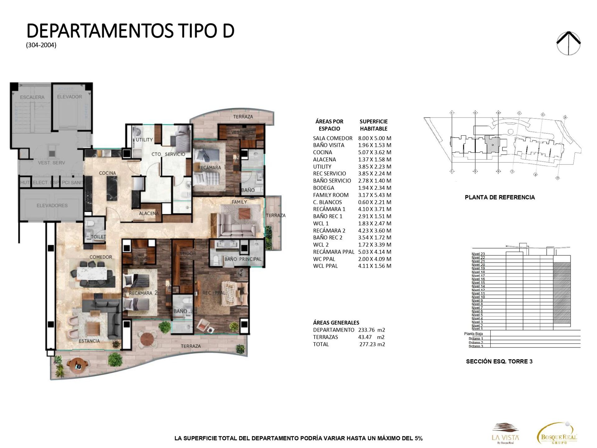 Kondominium dalam Naucalpan de Juárez, Estado de México 12677568