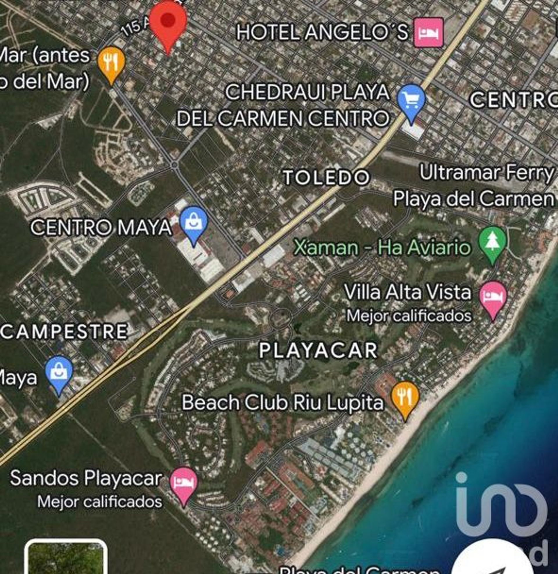 土地 在 Playa del Carmen, Quintana Roo 12678436