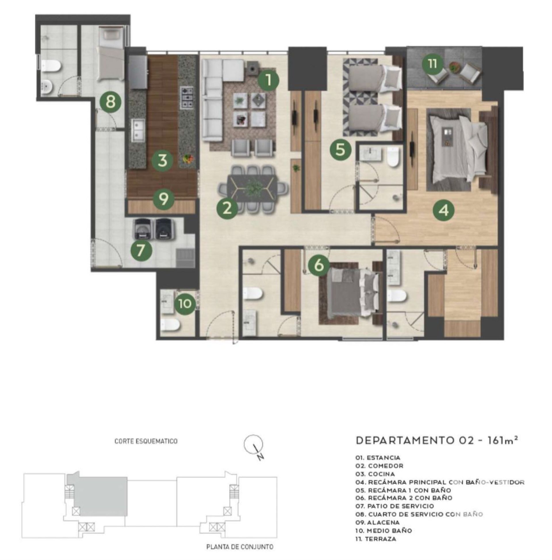 Condominio nel Jesús del Monte, Estado de México 12680943