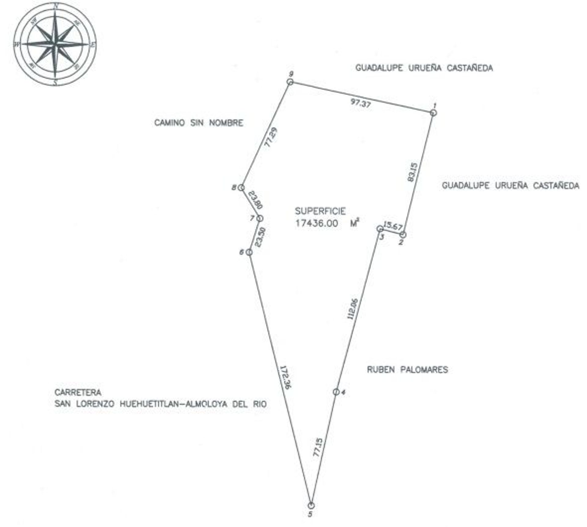 Tanah di Texcalyacac, Meksiko 12681194