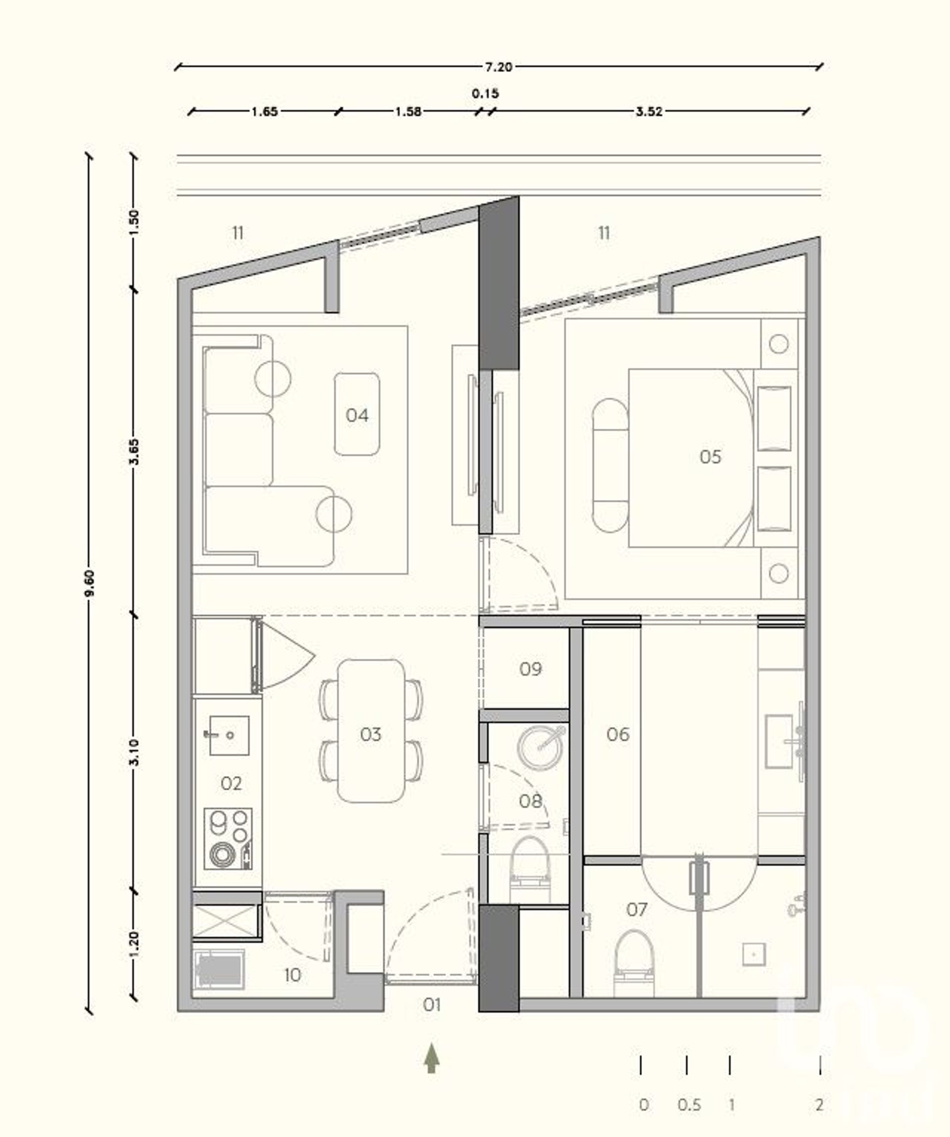 Condominium dans Mérida, Yucatán 12681284