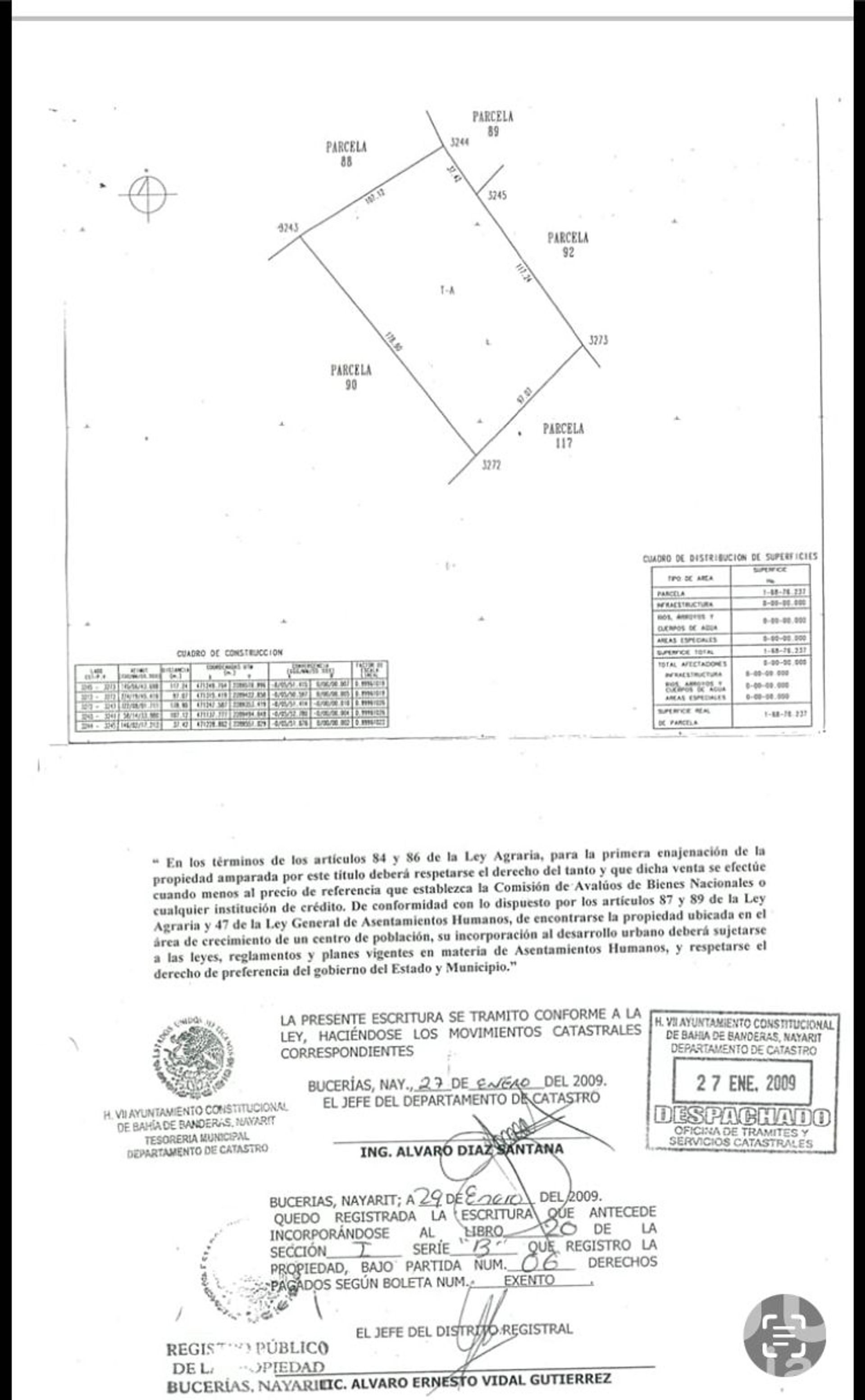 Земля в San Clemente de Lima, Nayarit 12682250