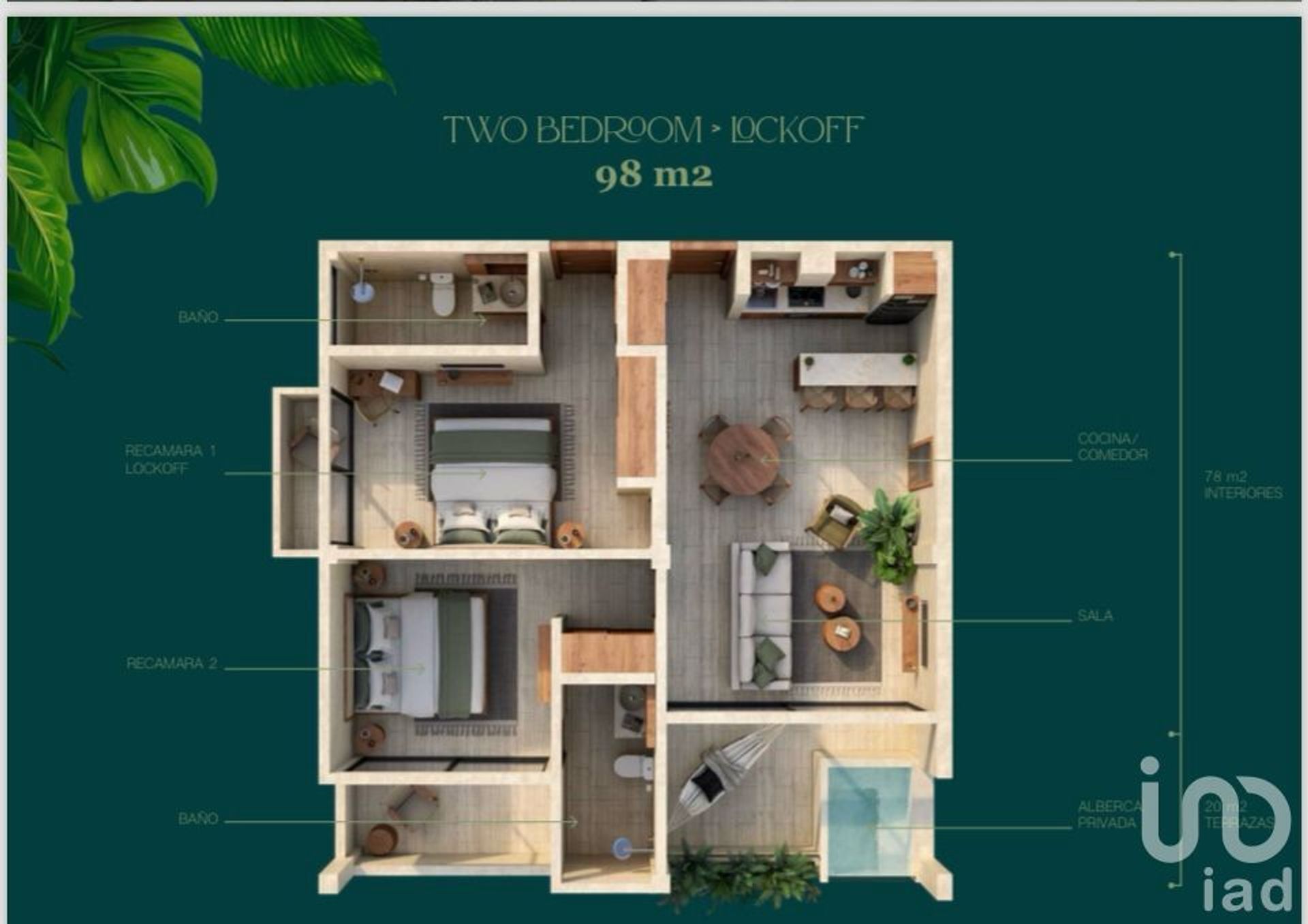 Condominium in Mahahual, Quintana Roo 12682949