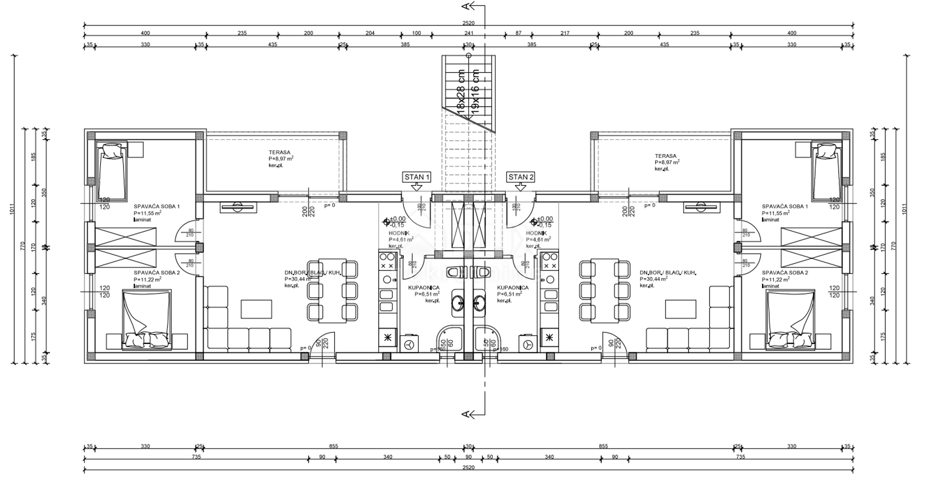 Kondominium di Zaton, Zadar County 12683075