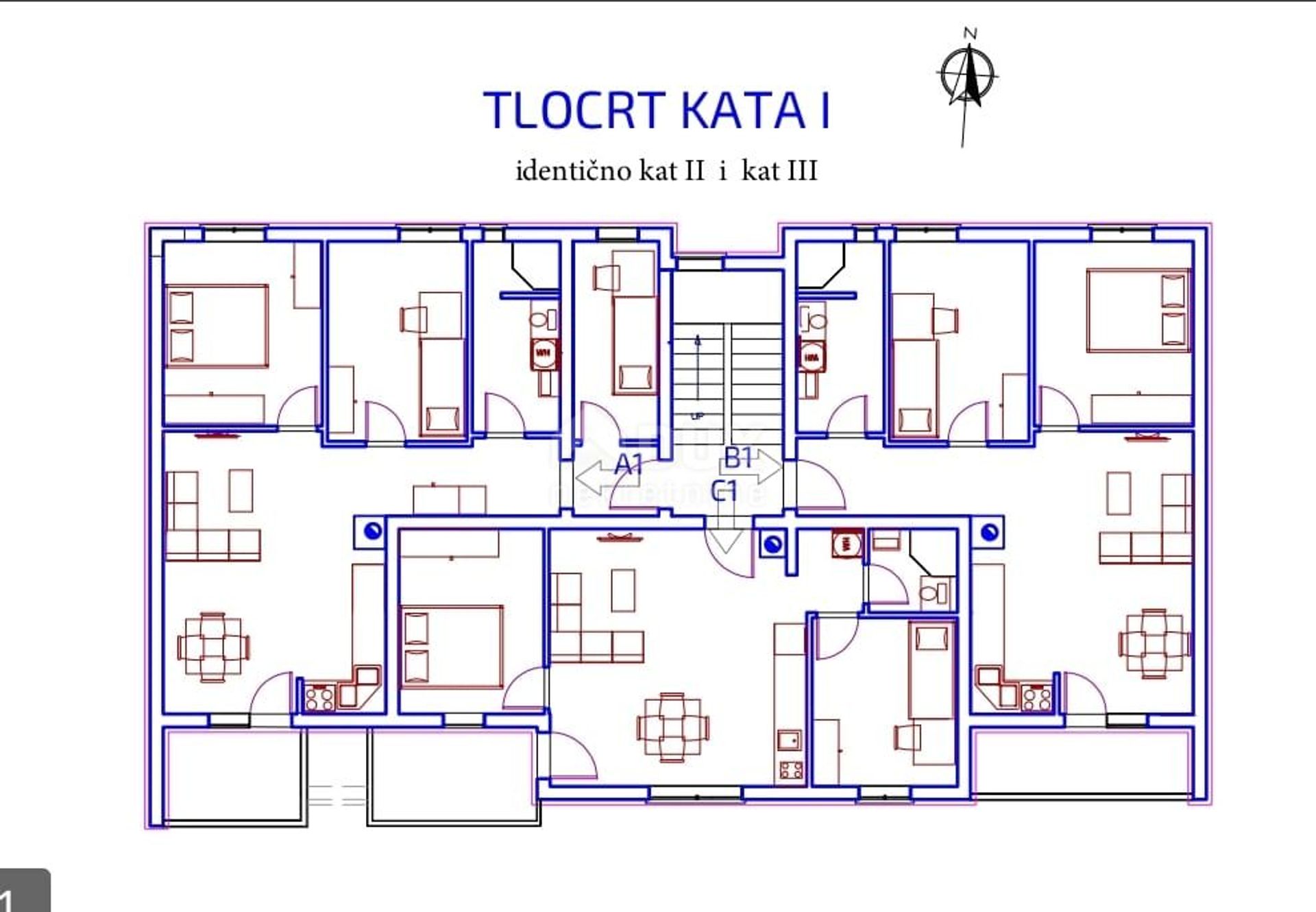 Condominium dans Pula, Istarska županija 12689855