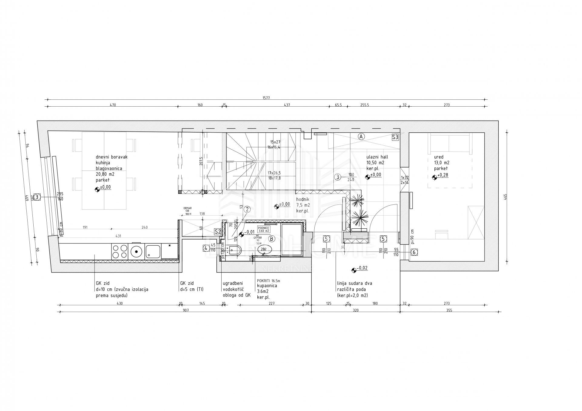 Квартира в Загреб, Загреб, град 12697769