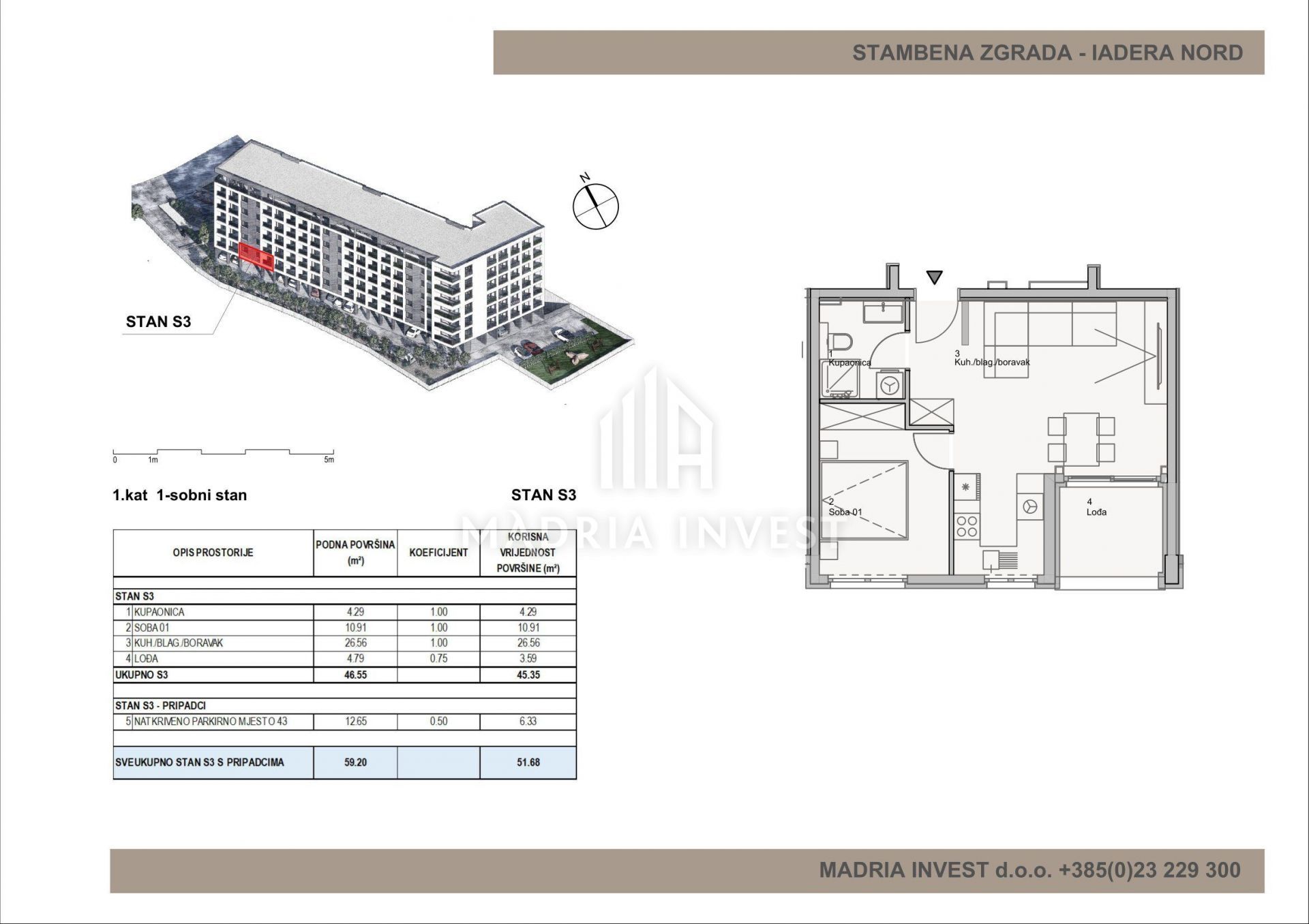 Condominium in Molat, Zadarska županija 12699033