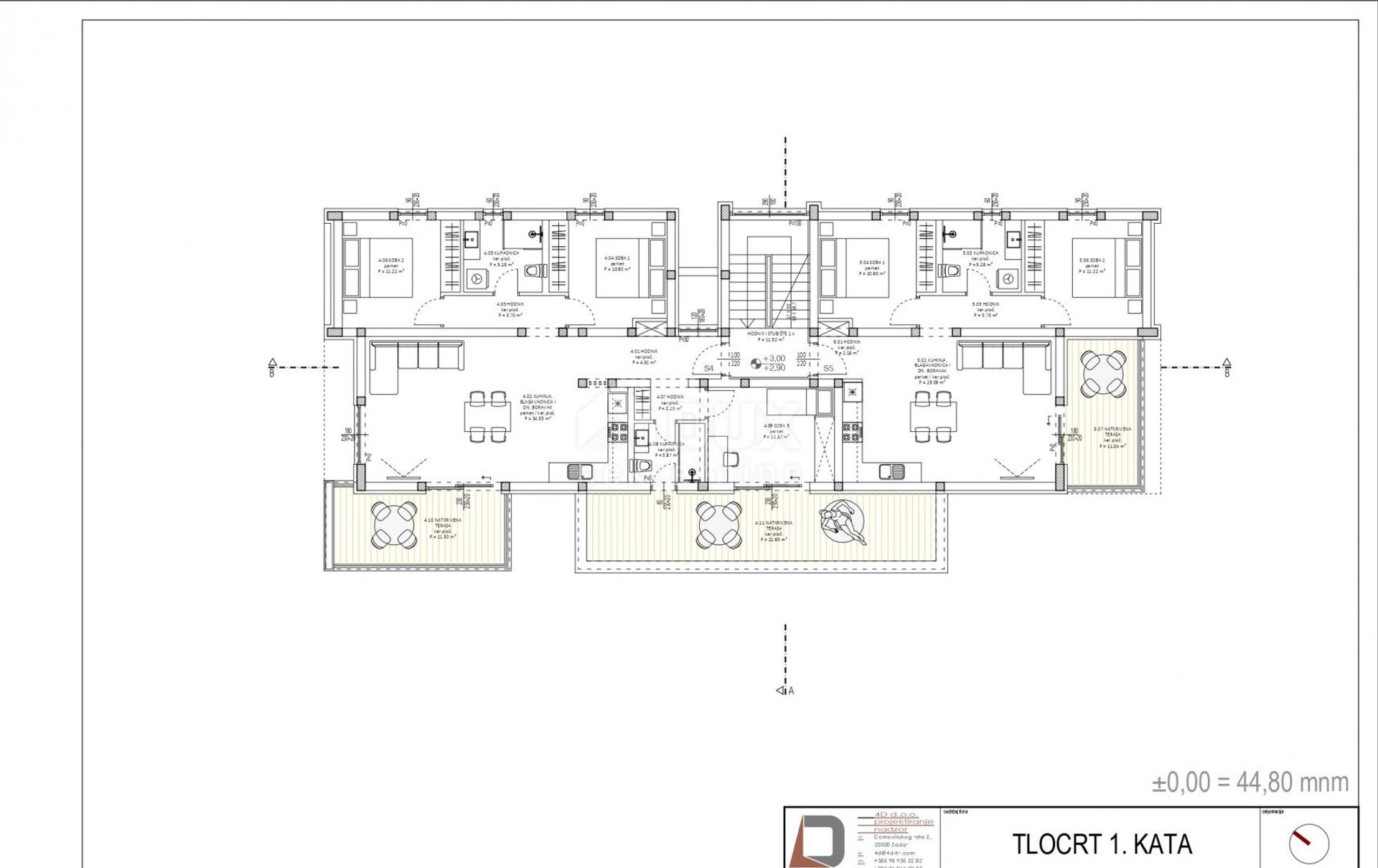 Condominio en Zadar, Zadarska županija 12706634