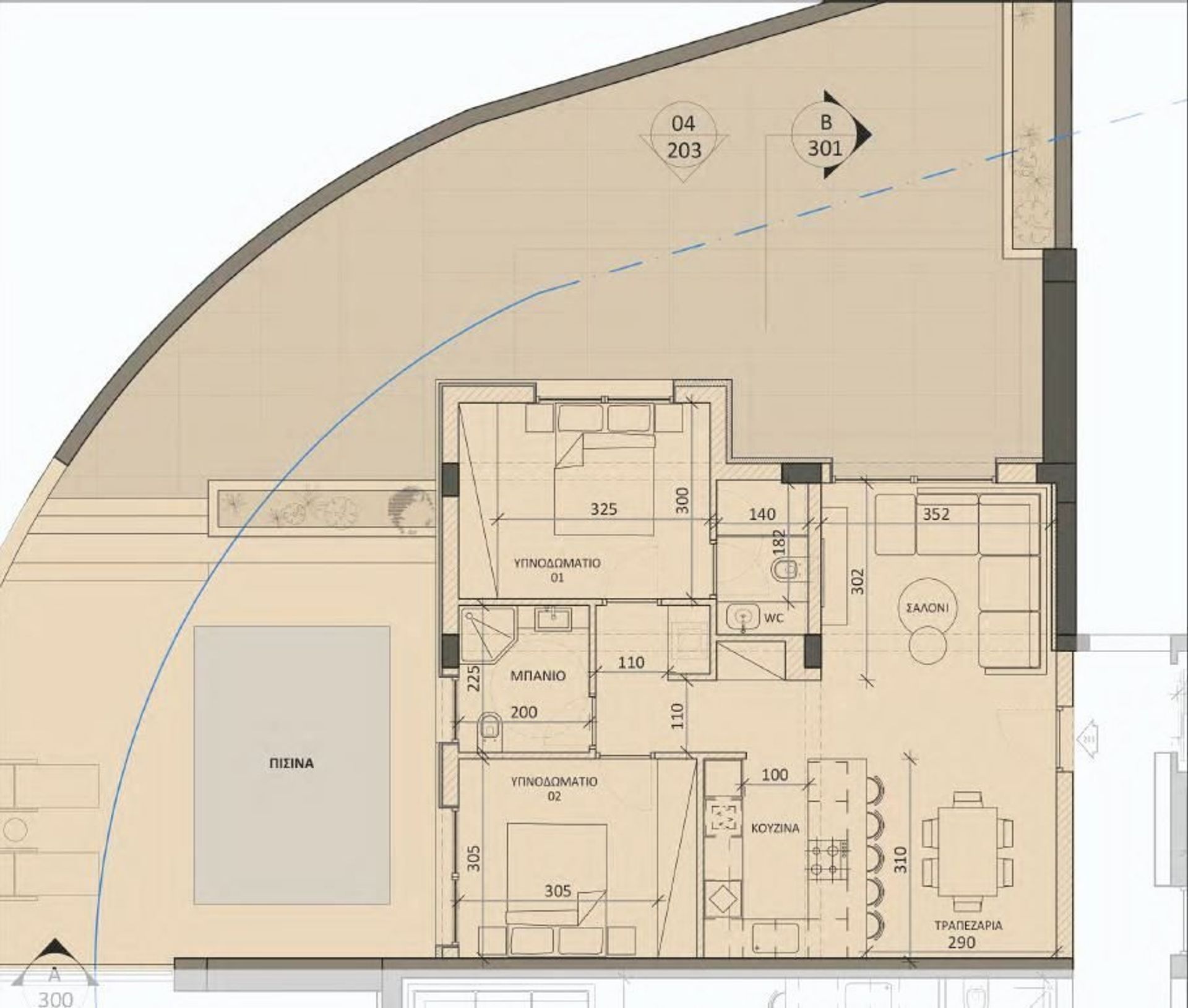 Kondominium w Limassol, Limassol 12709082