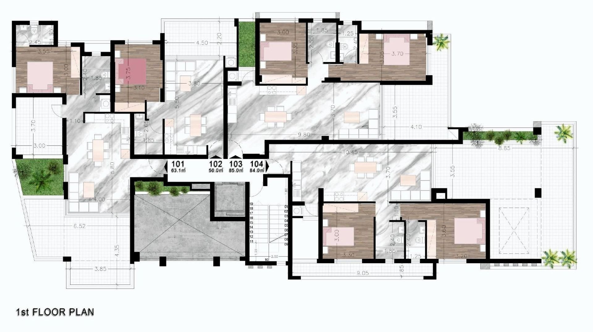 Kondominium w Mesa Geitonia, Limassol 12709381