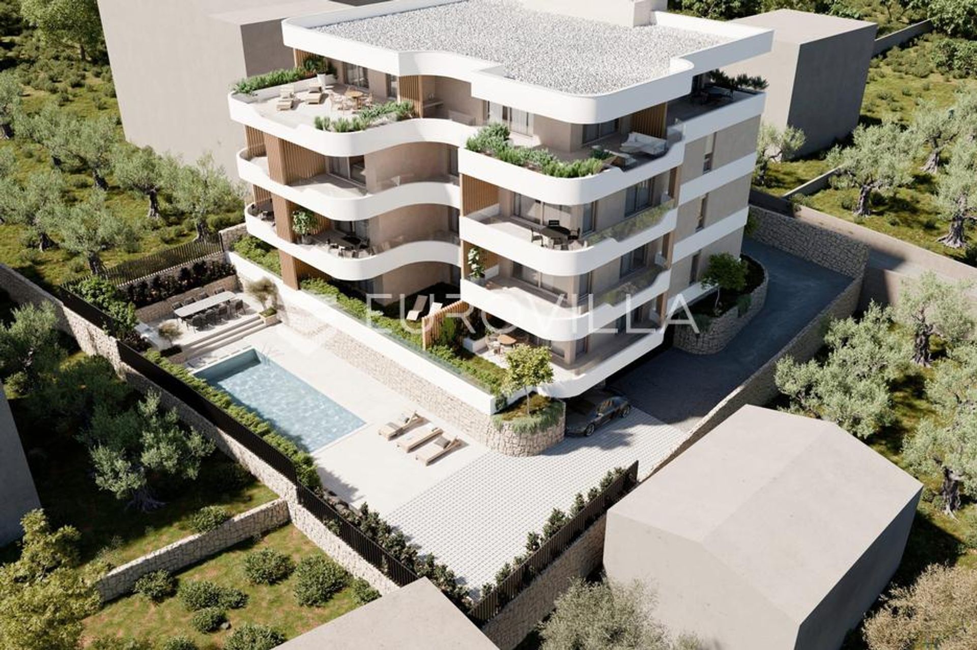 Condominium dans Primošten, Šibensko-kninska županija 12722972