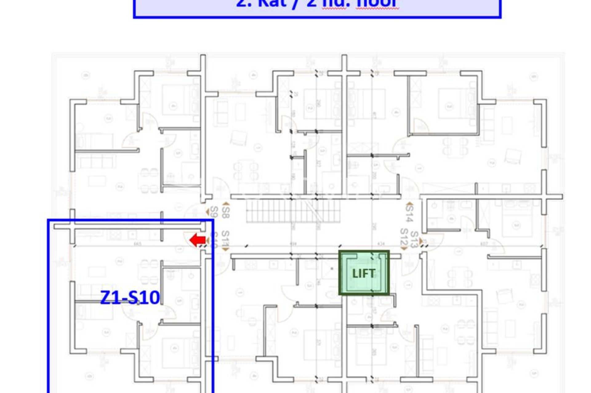 Kondominium dalam Pula, Istarska županija 12732316