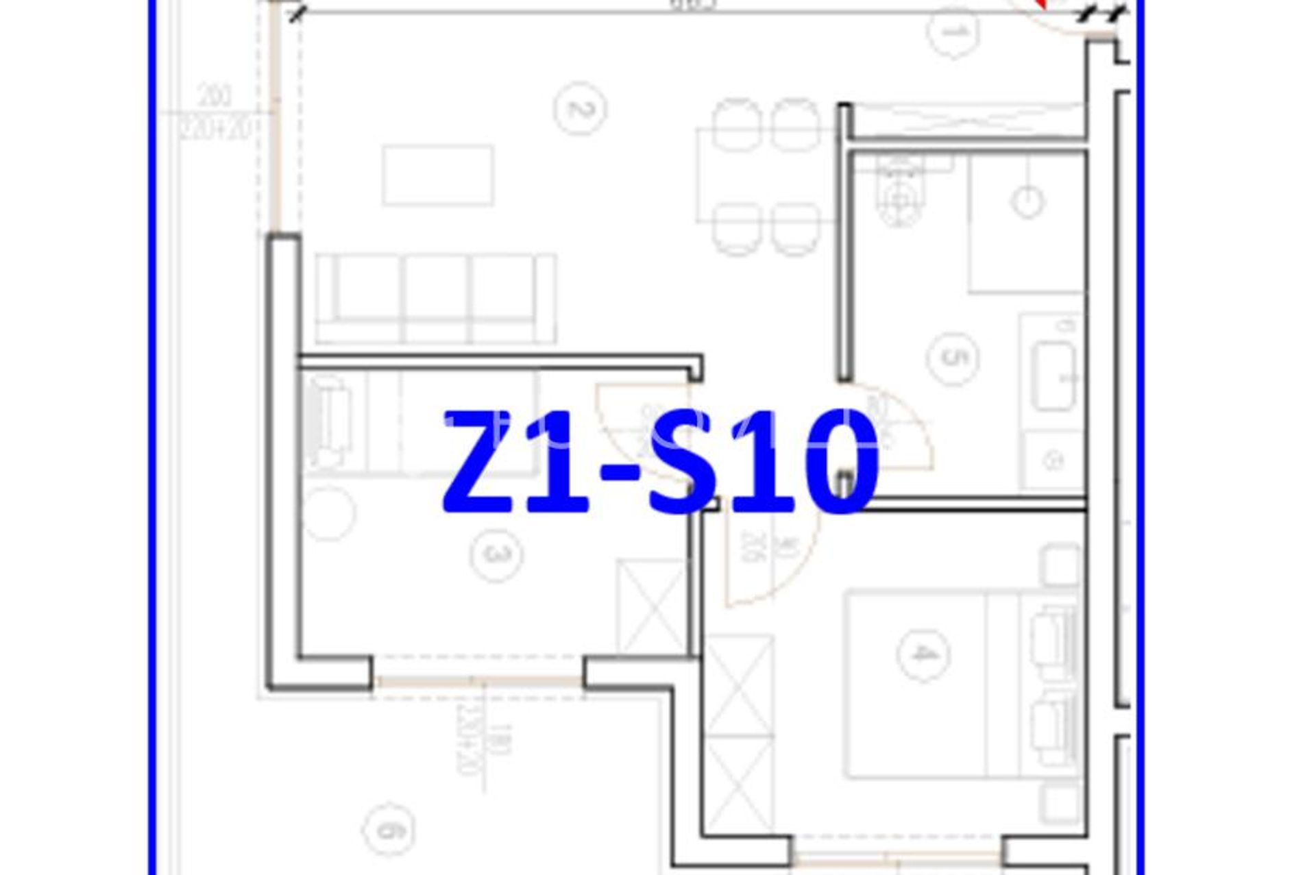 Kondominium dalam Pula, Istarska županija 12732316