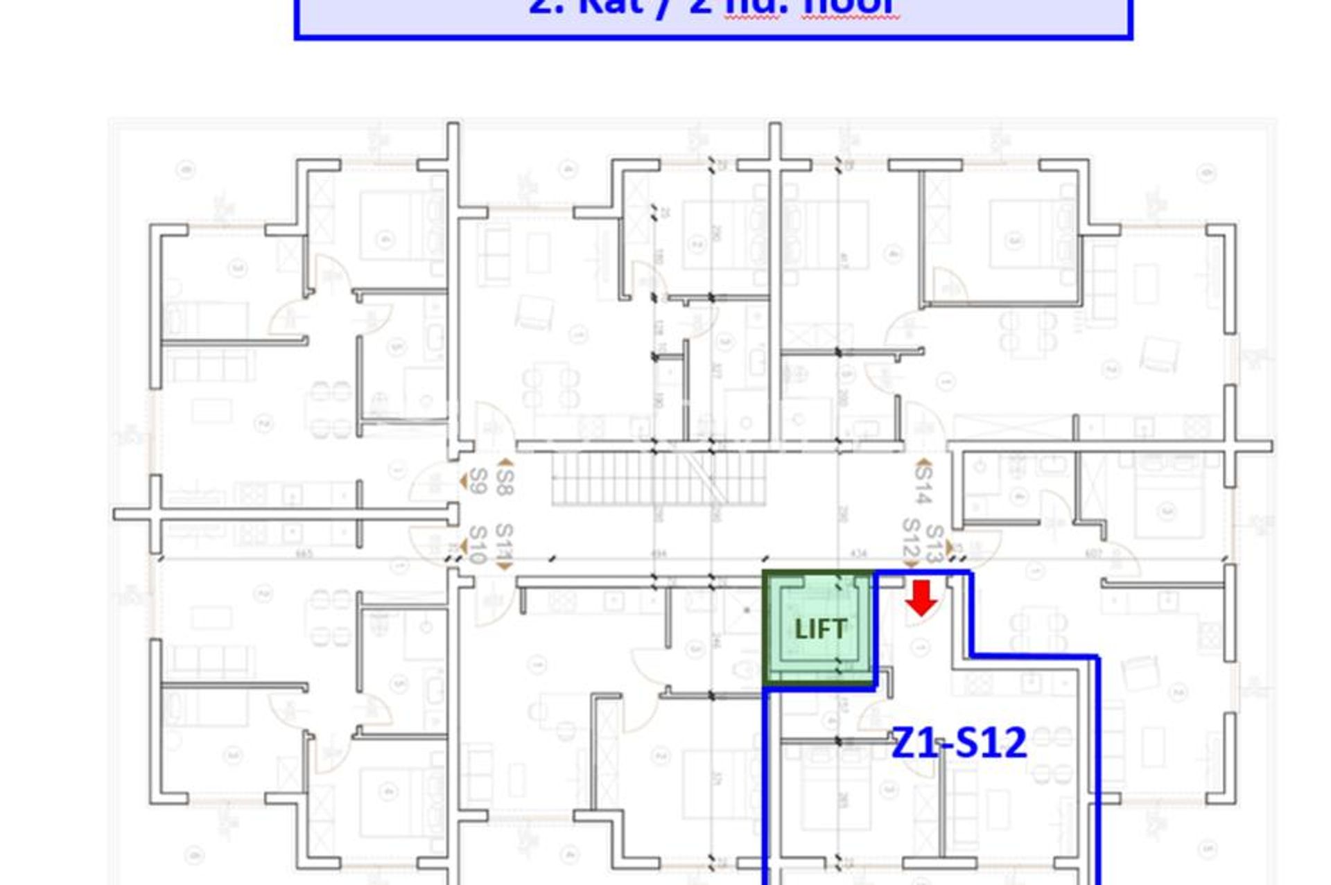 Kondominium dalam Pula, Istarska županija 12732327