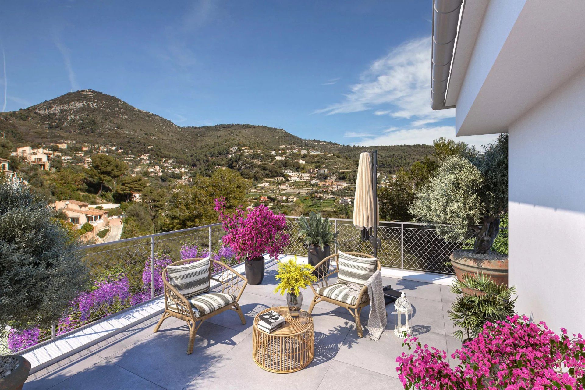 Кондоминиум в Falicon, Provence-Alpes-Cote d'Azur 12734452