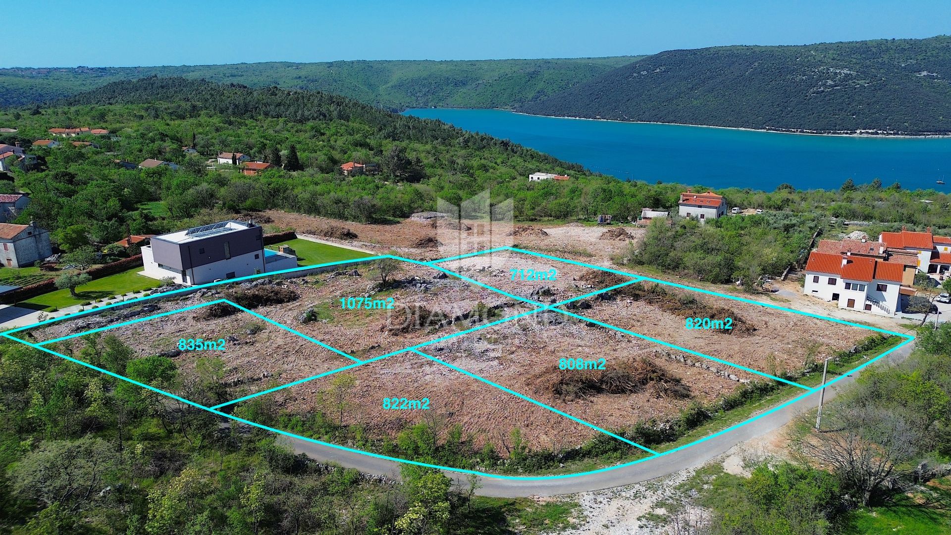 Γη σε Labin, Istria County 12750524