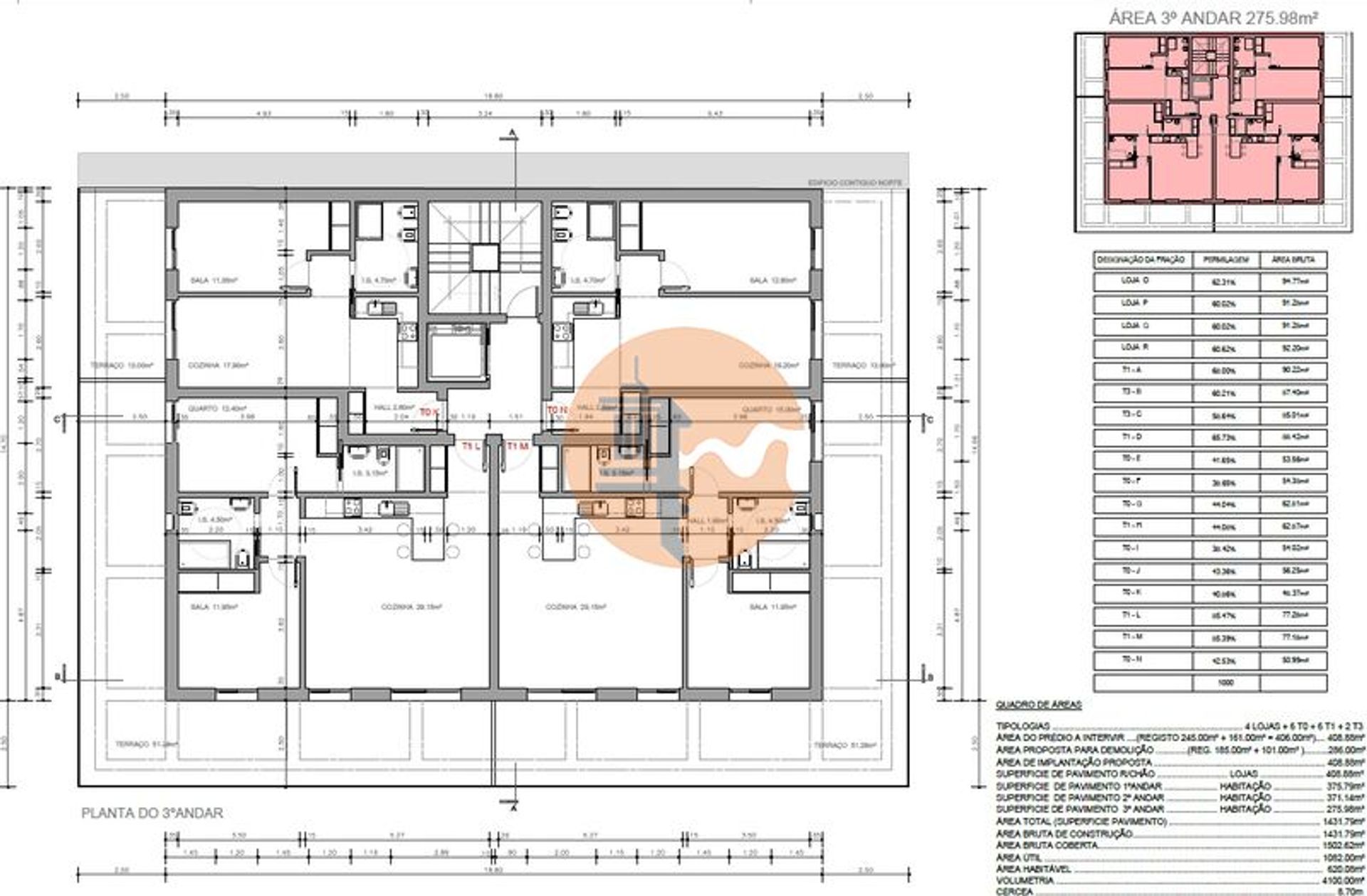 Kondominium w Vila Real de Santo António, Faro District 12753003