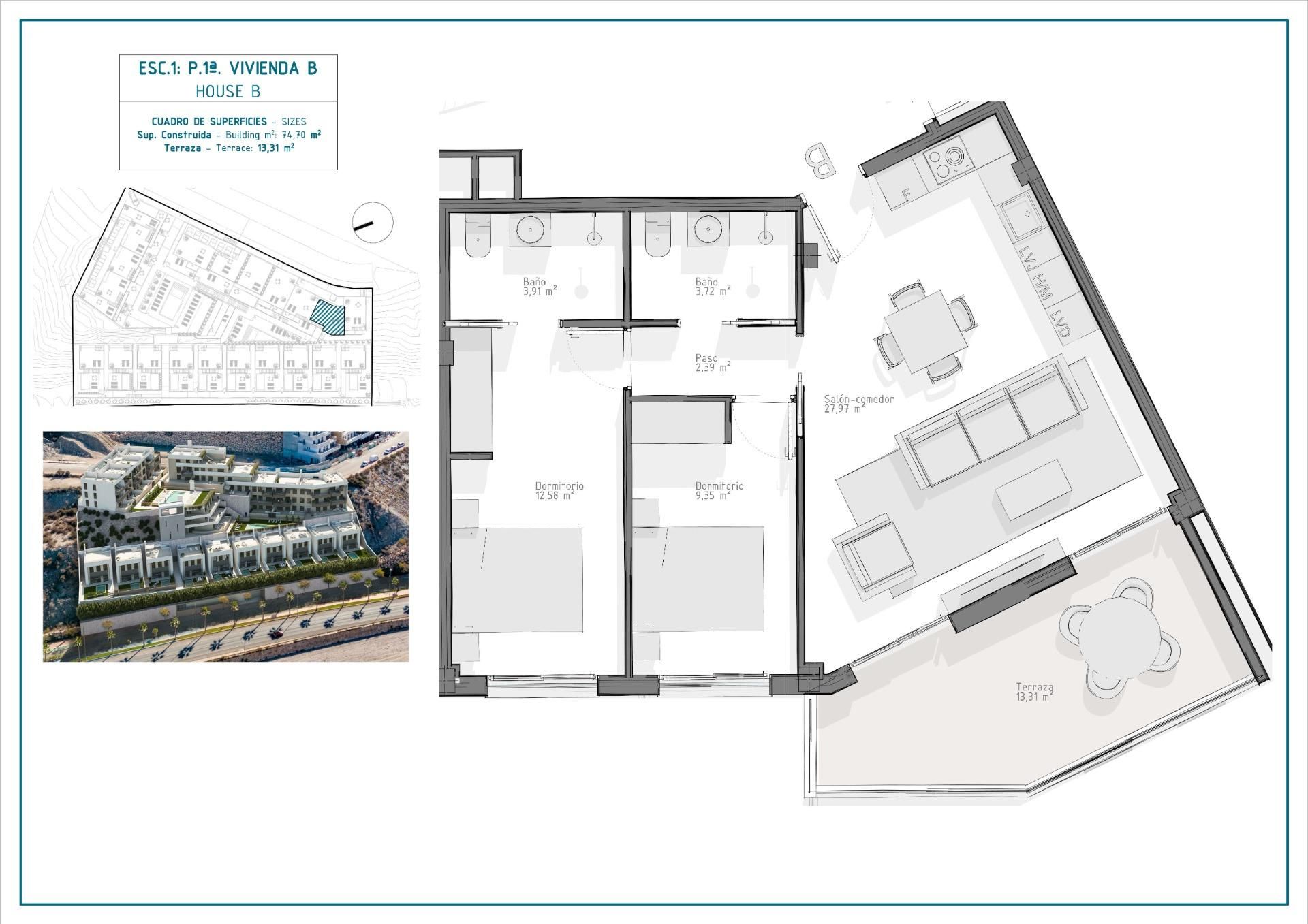 Condominio en Águilas, Región de Murcia 12753206