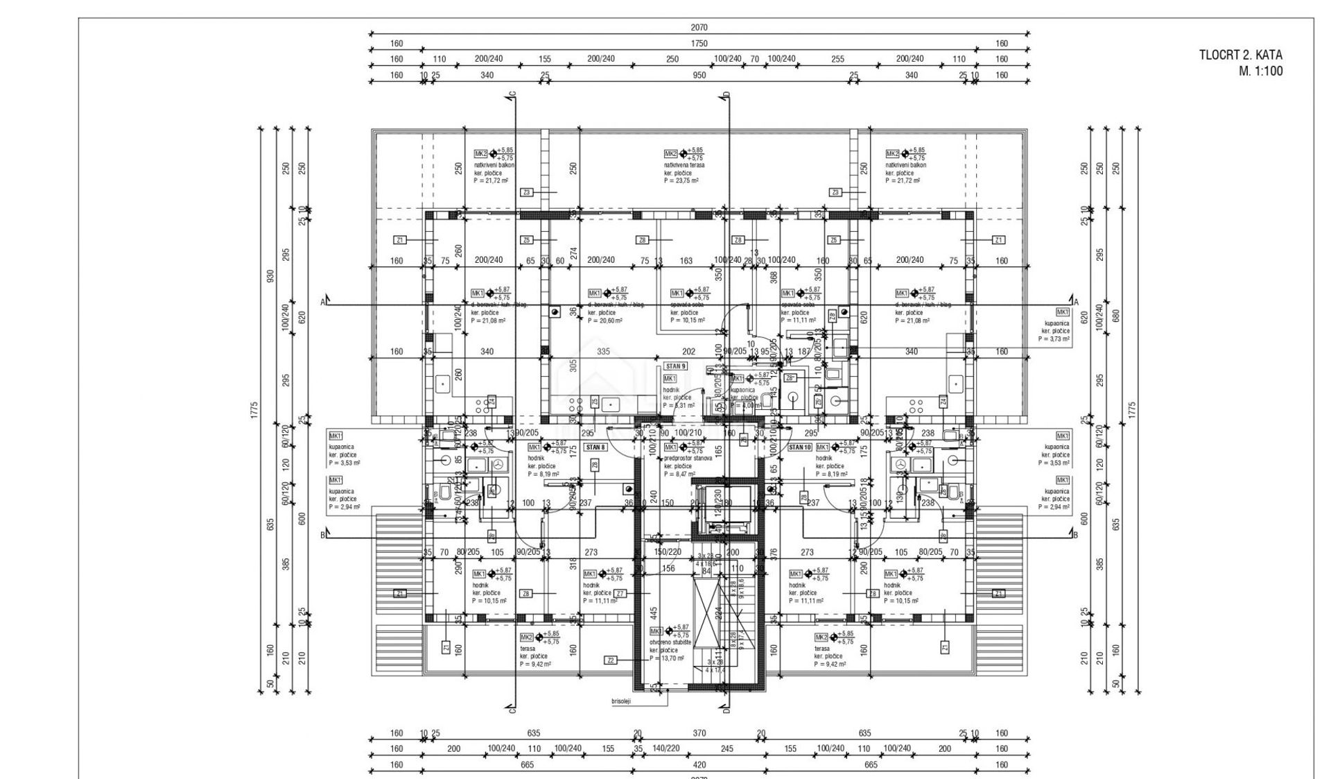 Condominio nel Nin, Zadar County 12753914