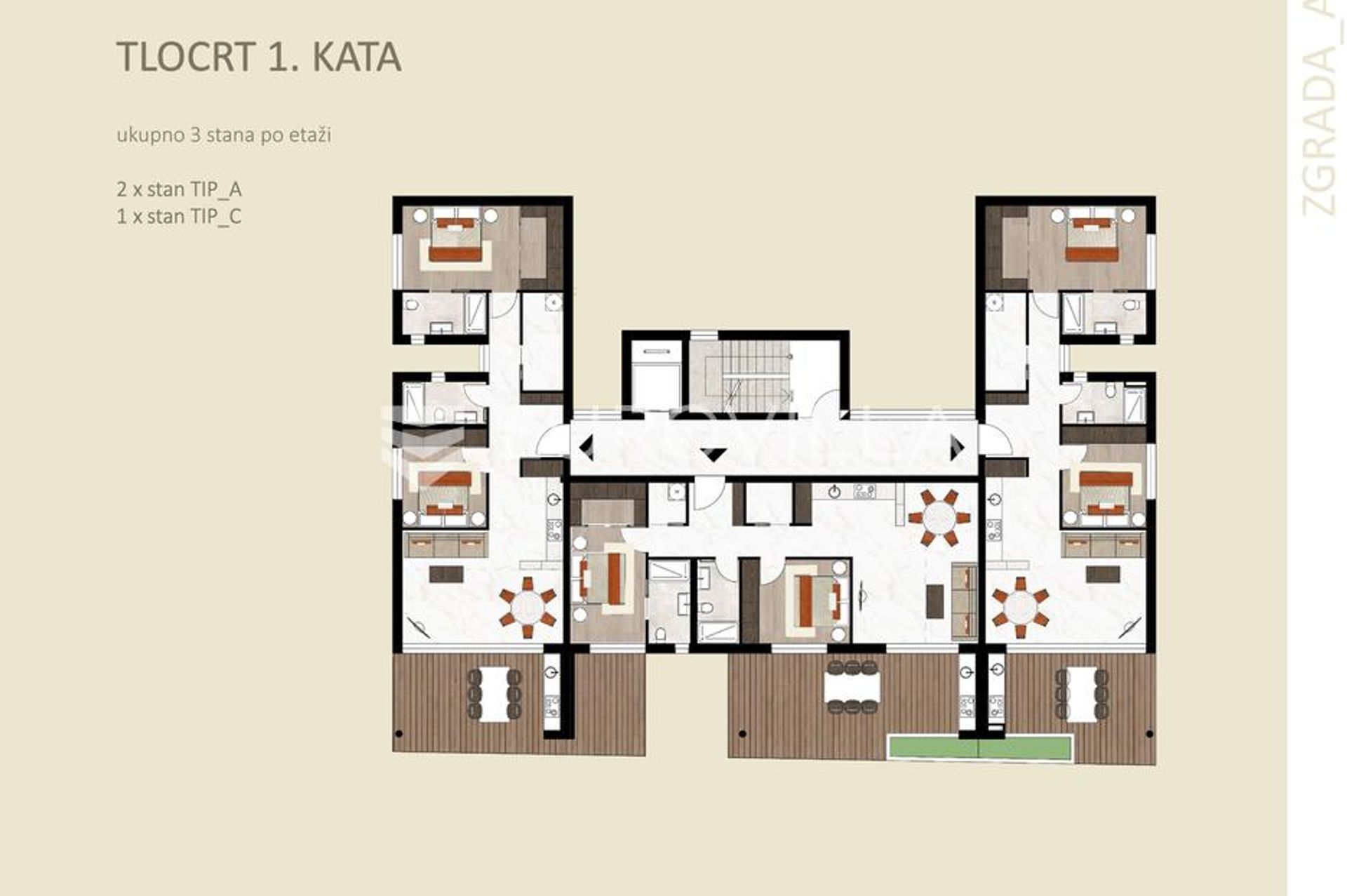 Condominium in Novigrad, Istarska županija 12753959