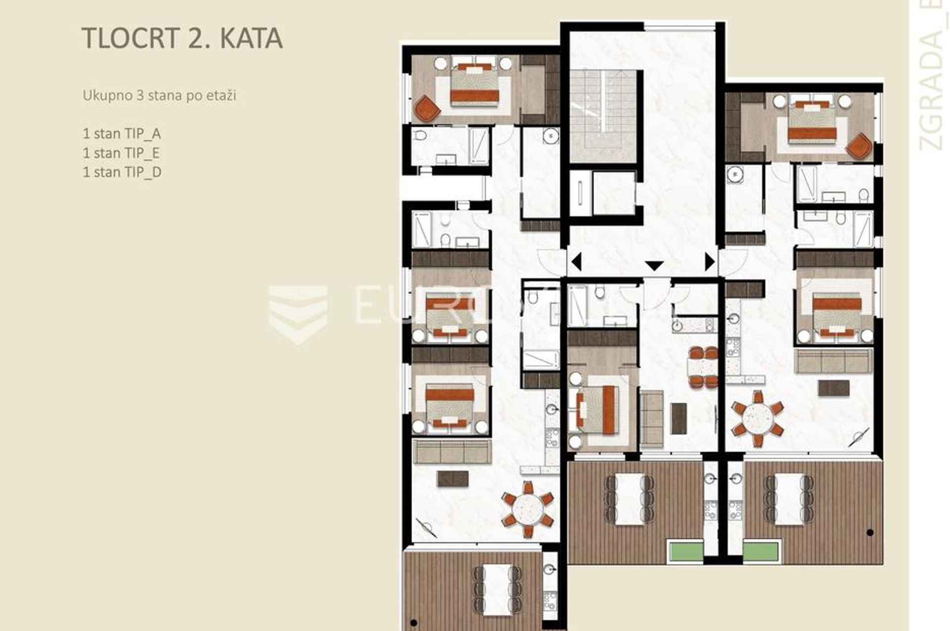 Condominium dans Novigrad, Istarska županija 12753988