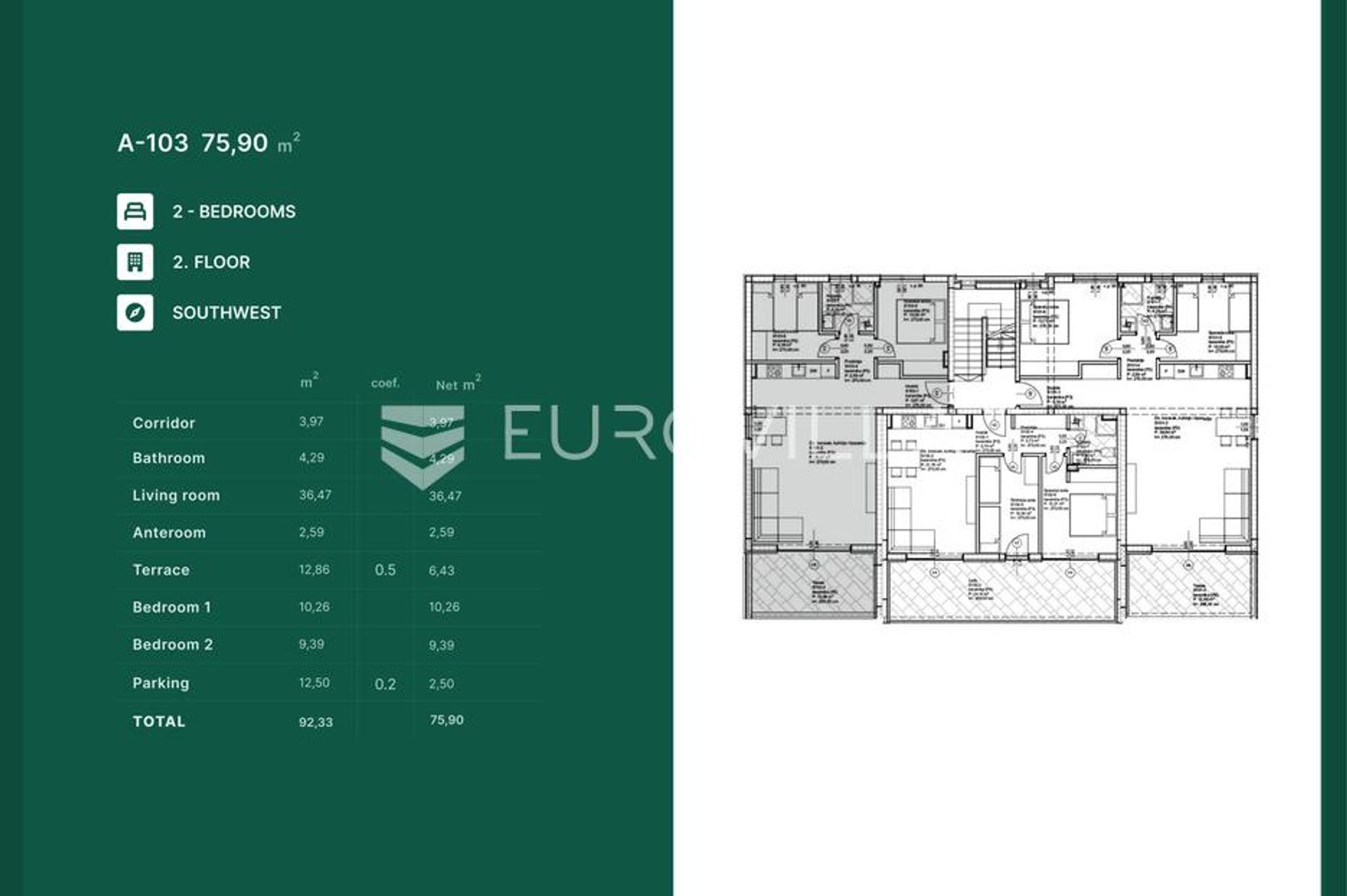 Кондоминиум в Privlaka, Zadarska županija 12754047