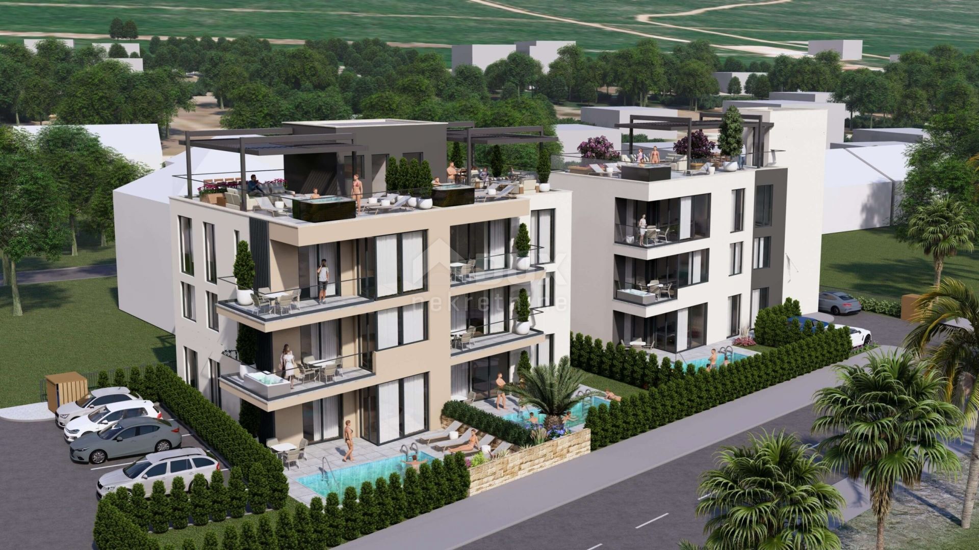 Condominio nel Sukosan, Zara Zupanija 12754322