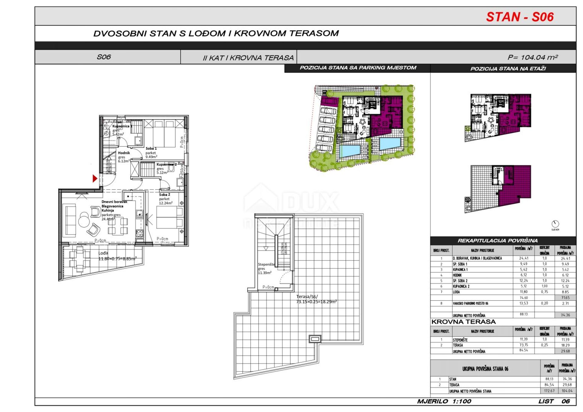 Condominium dans Sukošan, Zadar County 12754326