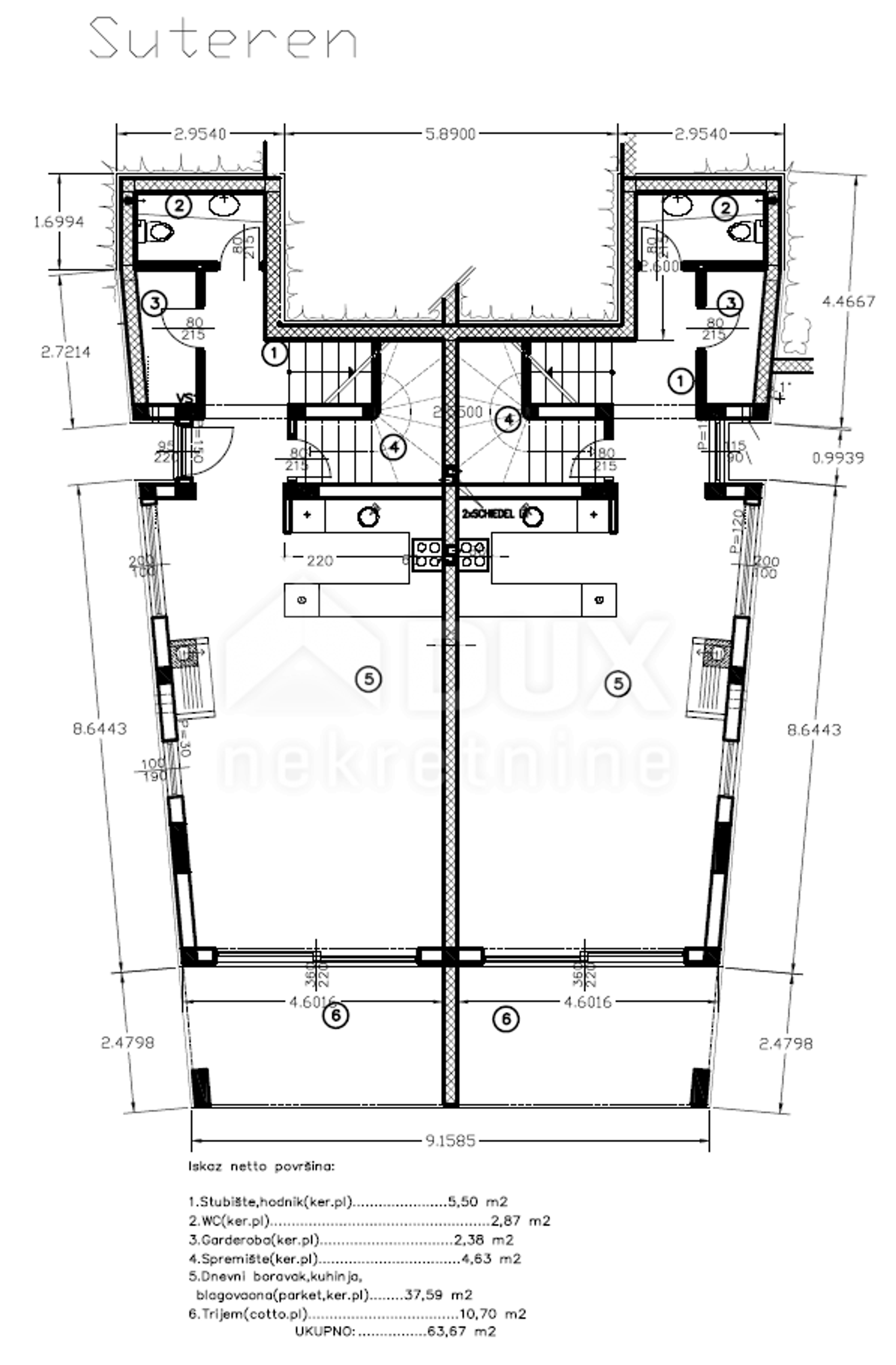 rumah dalam Kostrena Sveta Lucija, Primorje-Gorski Kotar County 12754482