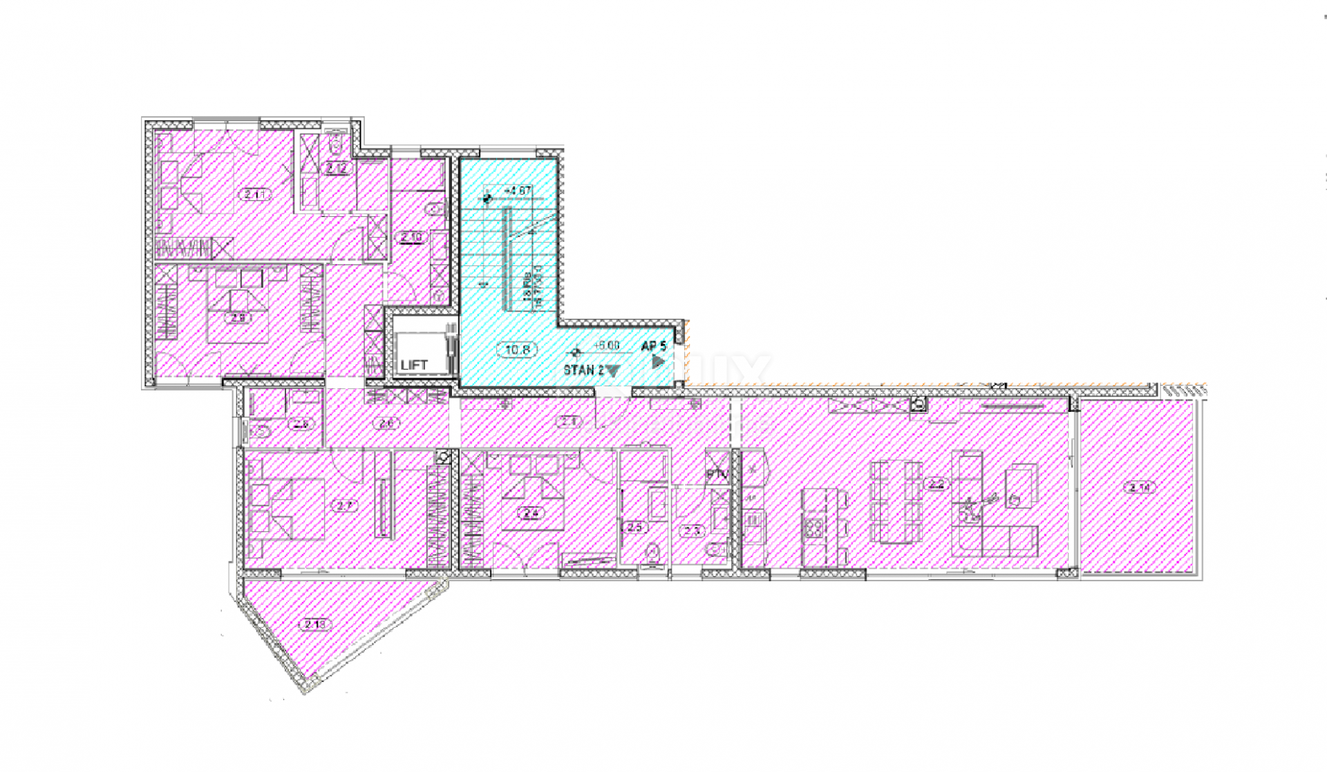 Kondominium di Opatija, Primorje-Gorski Kotar County 12754523