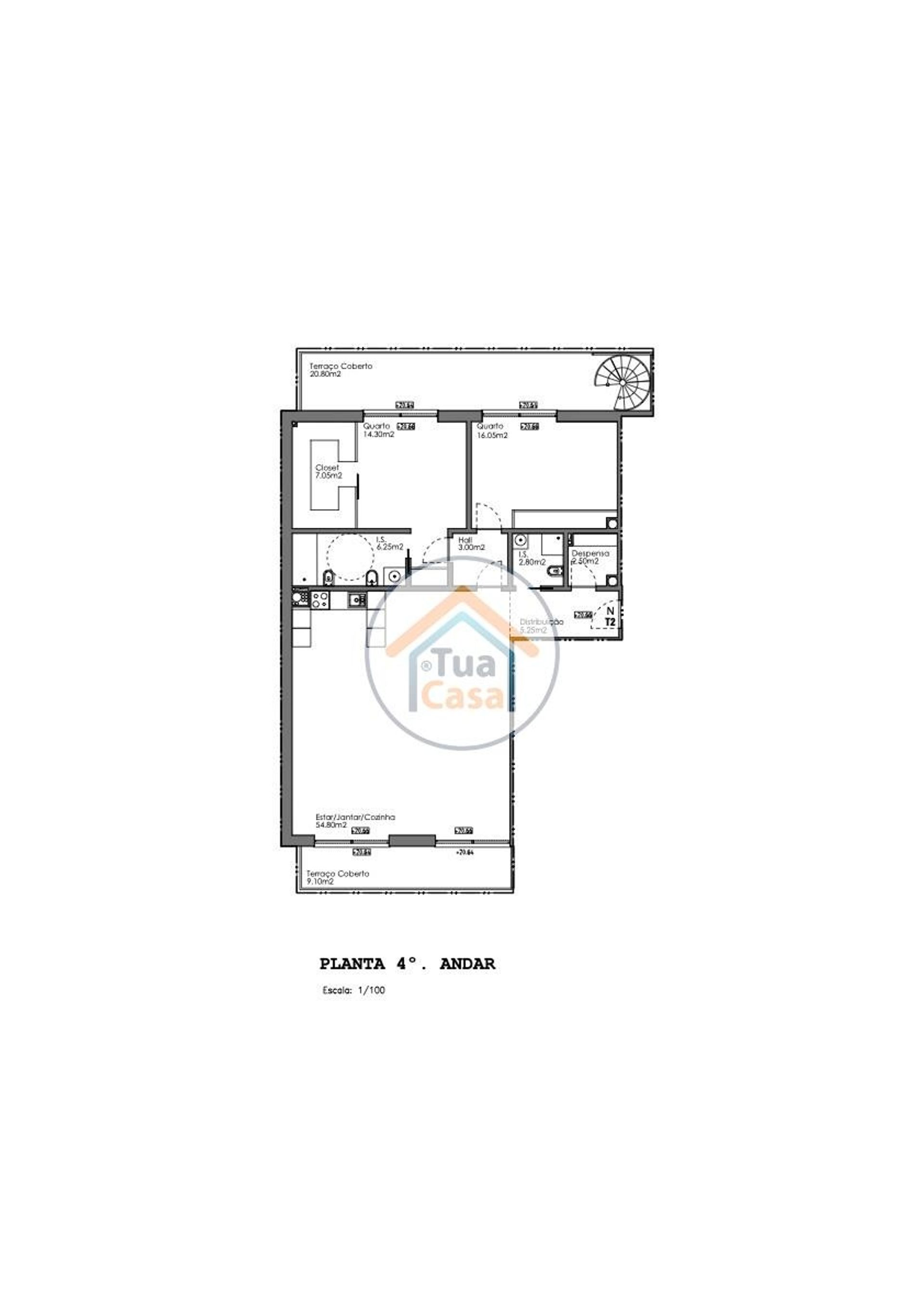 Condominium dans Olhão, Faro District 12755049