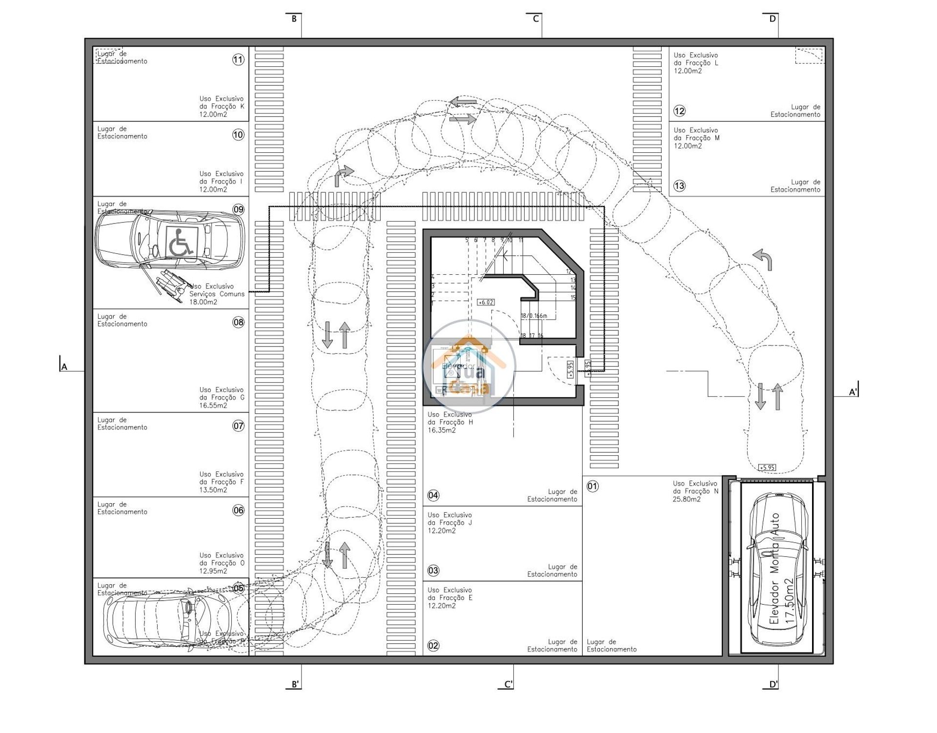 Condominium dans Olhão, Faro District 12755049