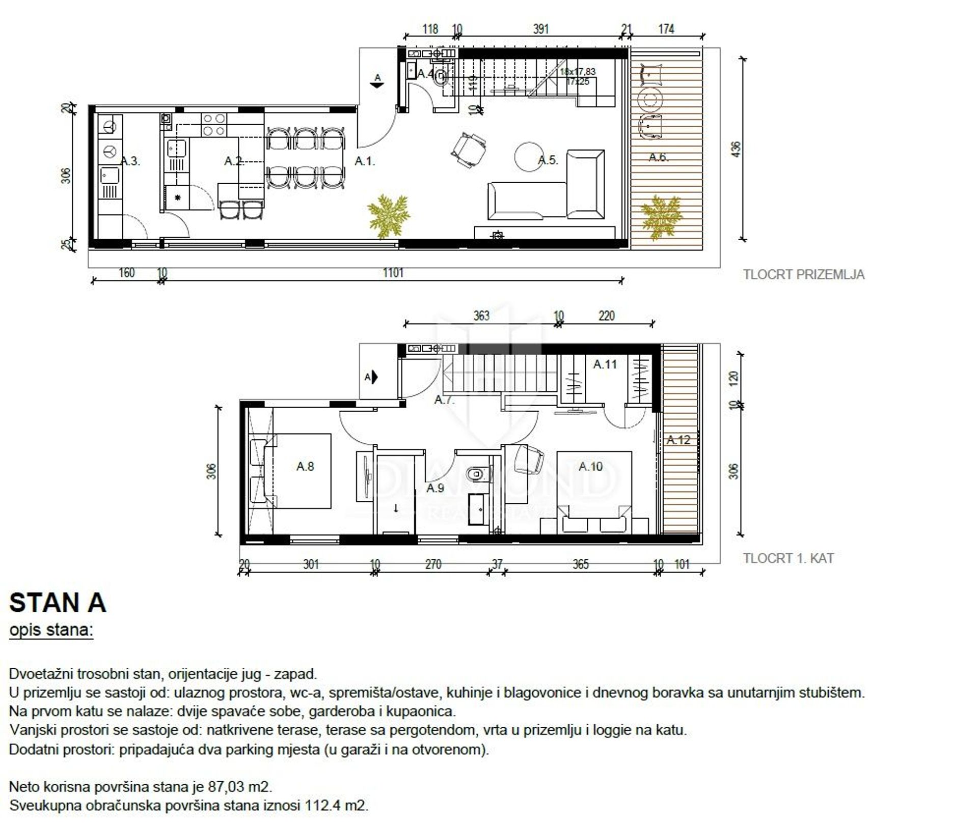 Condominium in Rovinj, Istarska Zupanija 12757093