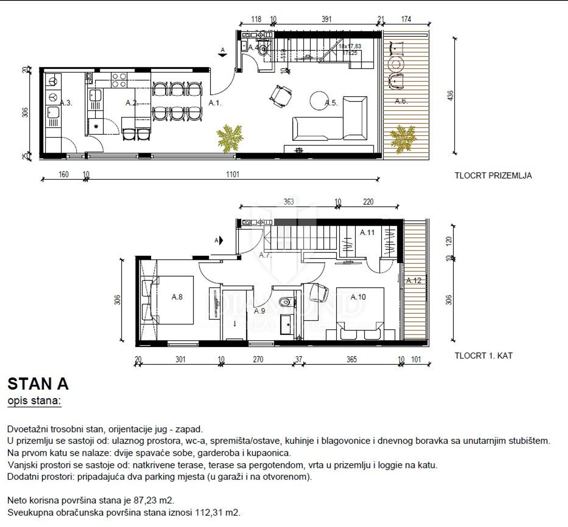 Eigentumswohnung im Rovinj, Istarska Zupanija 12757094