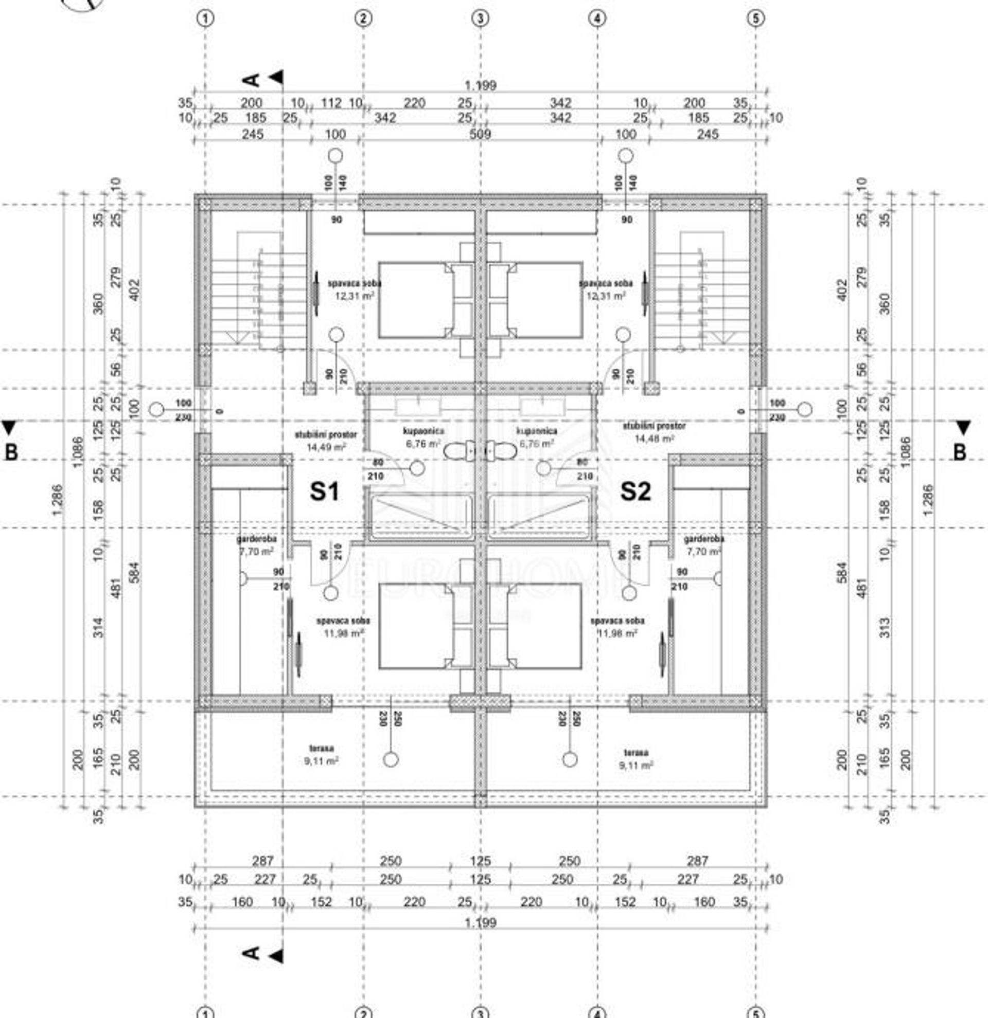 Rumah di Vir, Zadar County 12758218